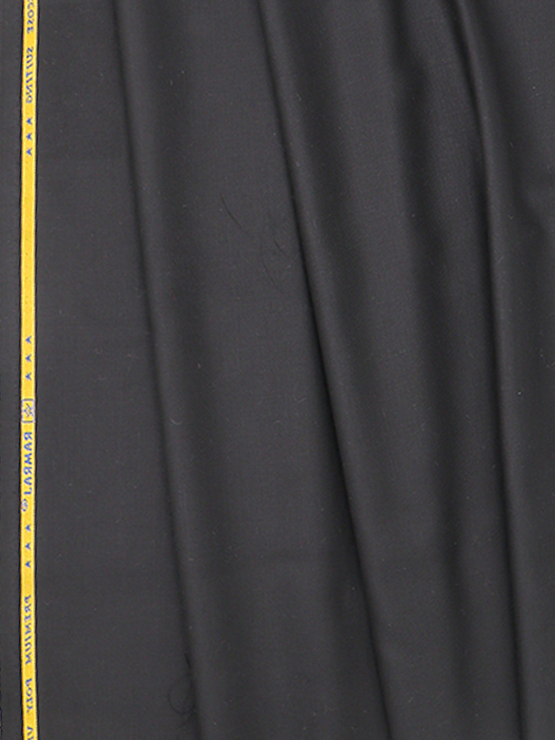 Premium Poly Viscose Self Design Pants Fabric Black Jolly Days