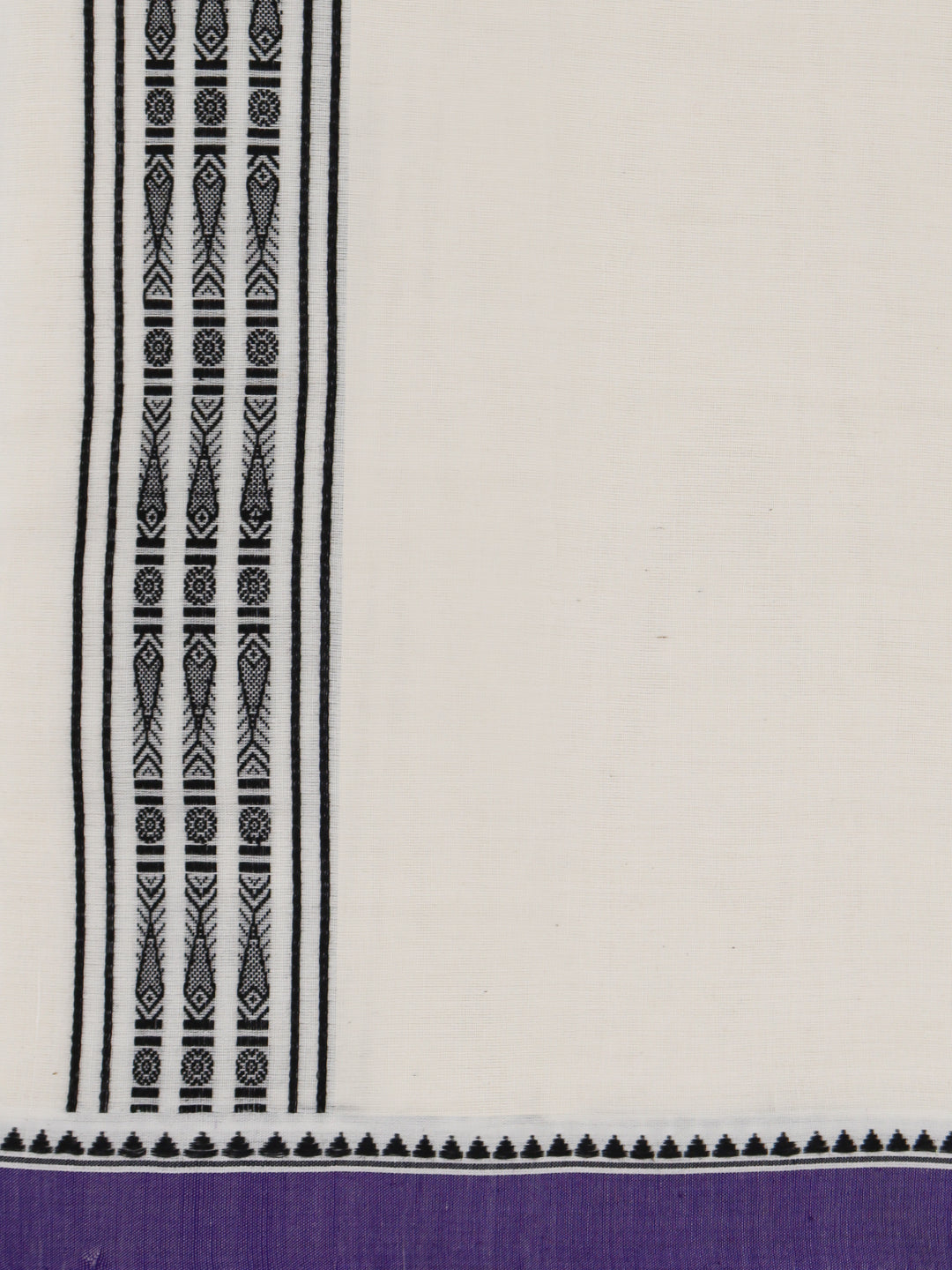 PANCHAA™ Handwoven Azo-Free Dyes Extra Weft Dhoti D11
