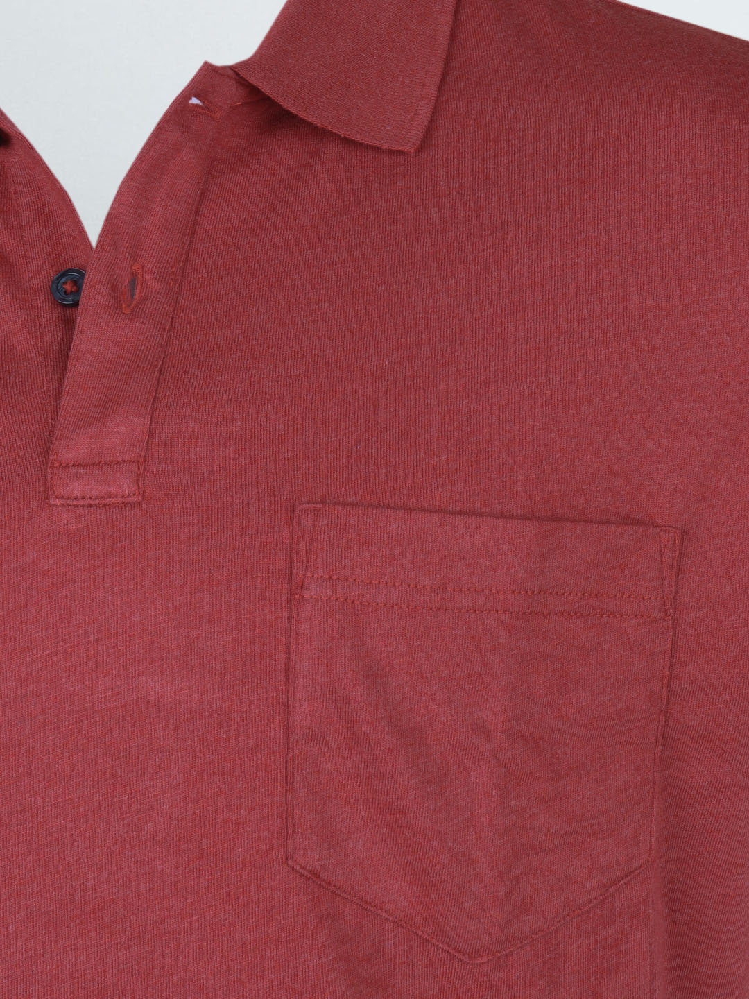 Men TENCEL™ Modal Fibers with Micro technology Polo T-Shirt Heather Red EMP3