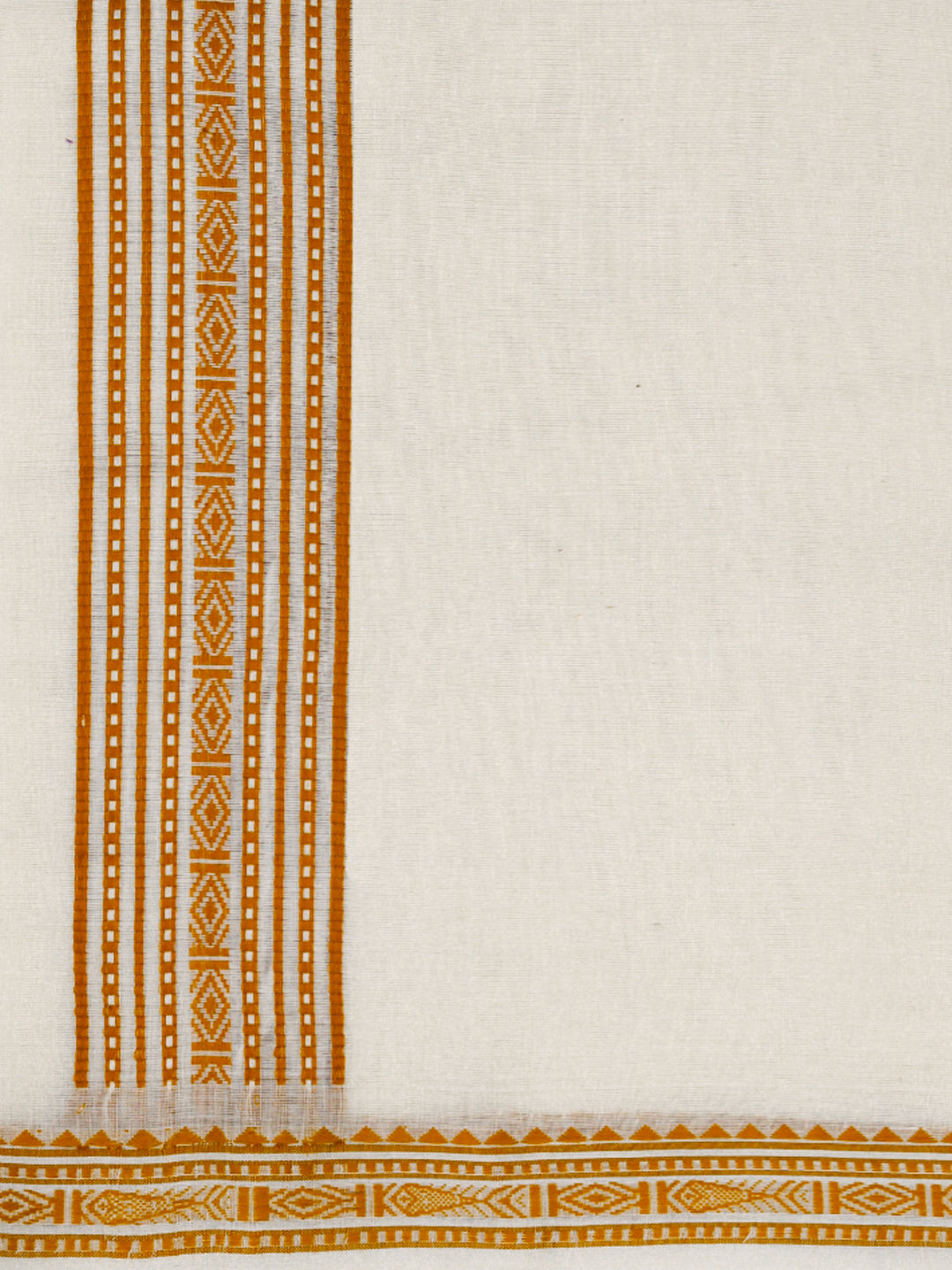 PANCHAA™ Handwoven Azo-Free Dyes Extra Weft Dhoti D8