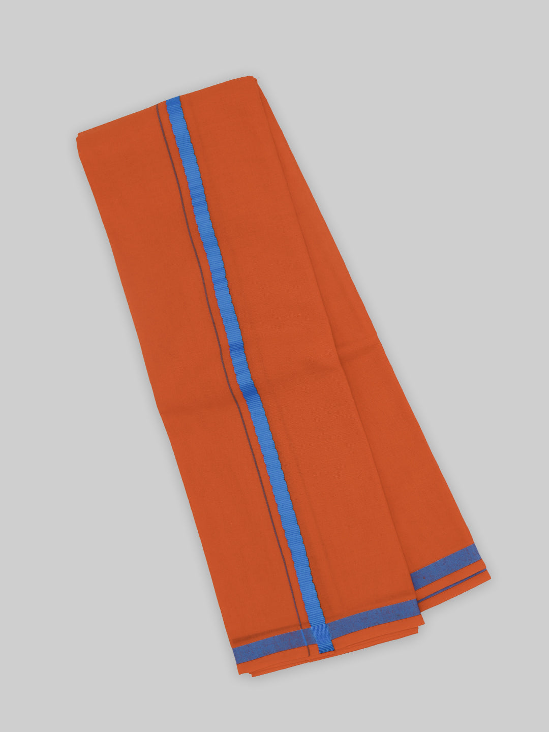 Devotional Orange Towel with Big Border (Pack of 2)