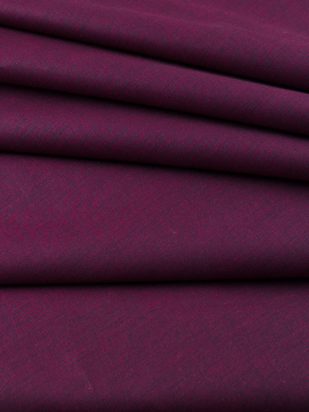 Cotton Blend Plain Shirt Fabric Maroon Cranberry