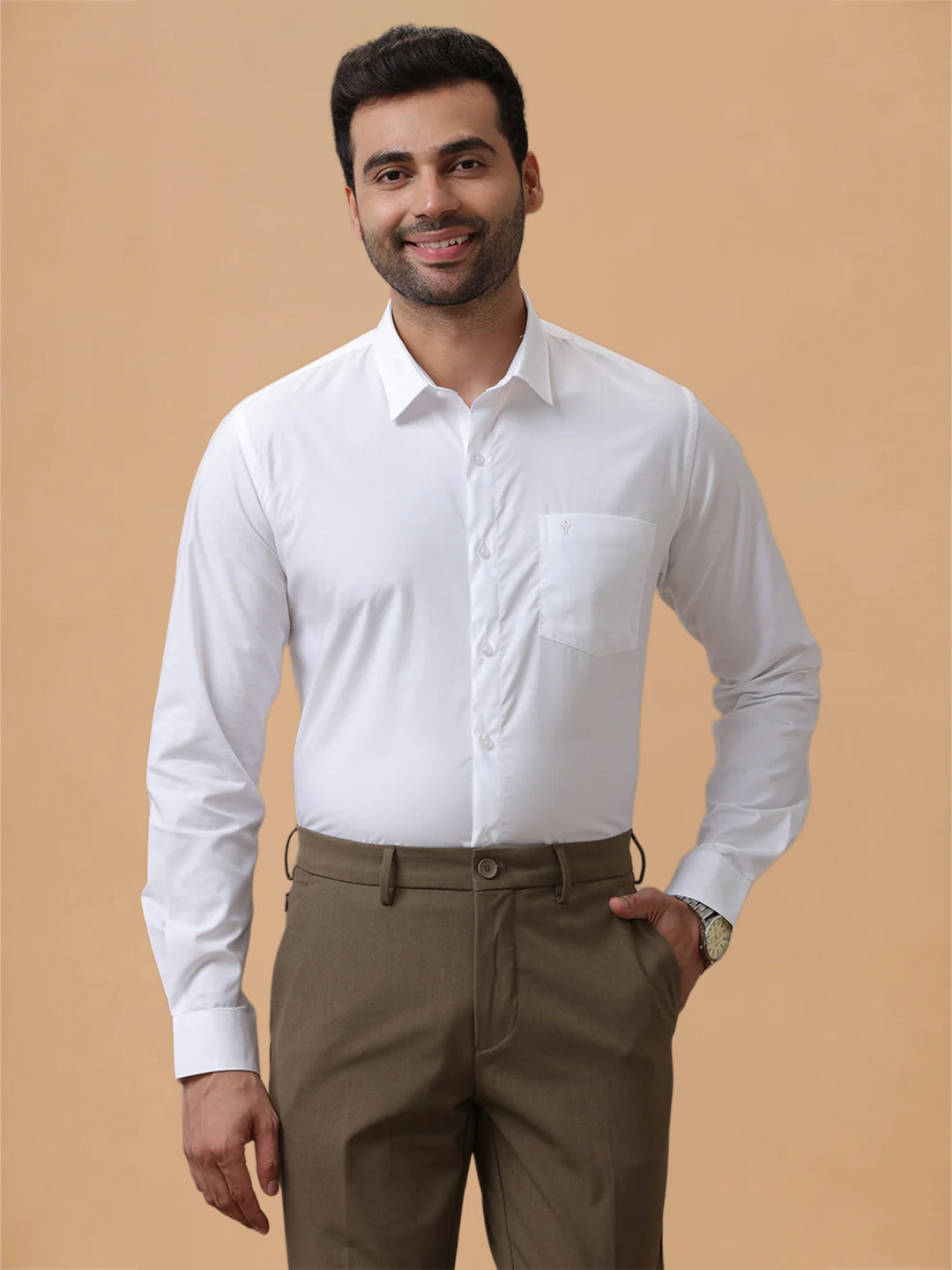 Wrinkle Free White Shirt – Soft Touch | Stay Sharp All Day