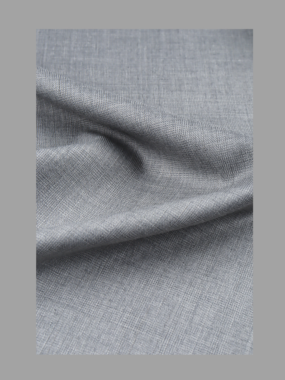 Men Poly Viscose Blend Pants Fabric Grey Jolly Days