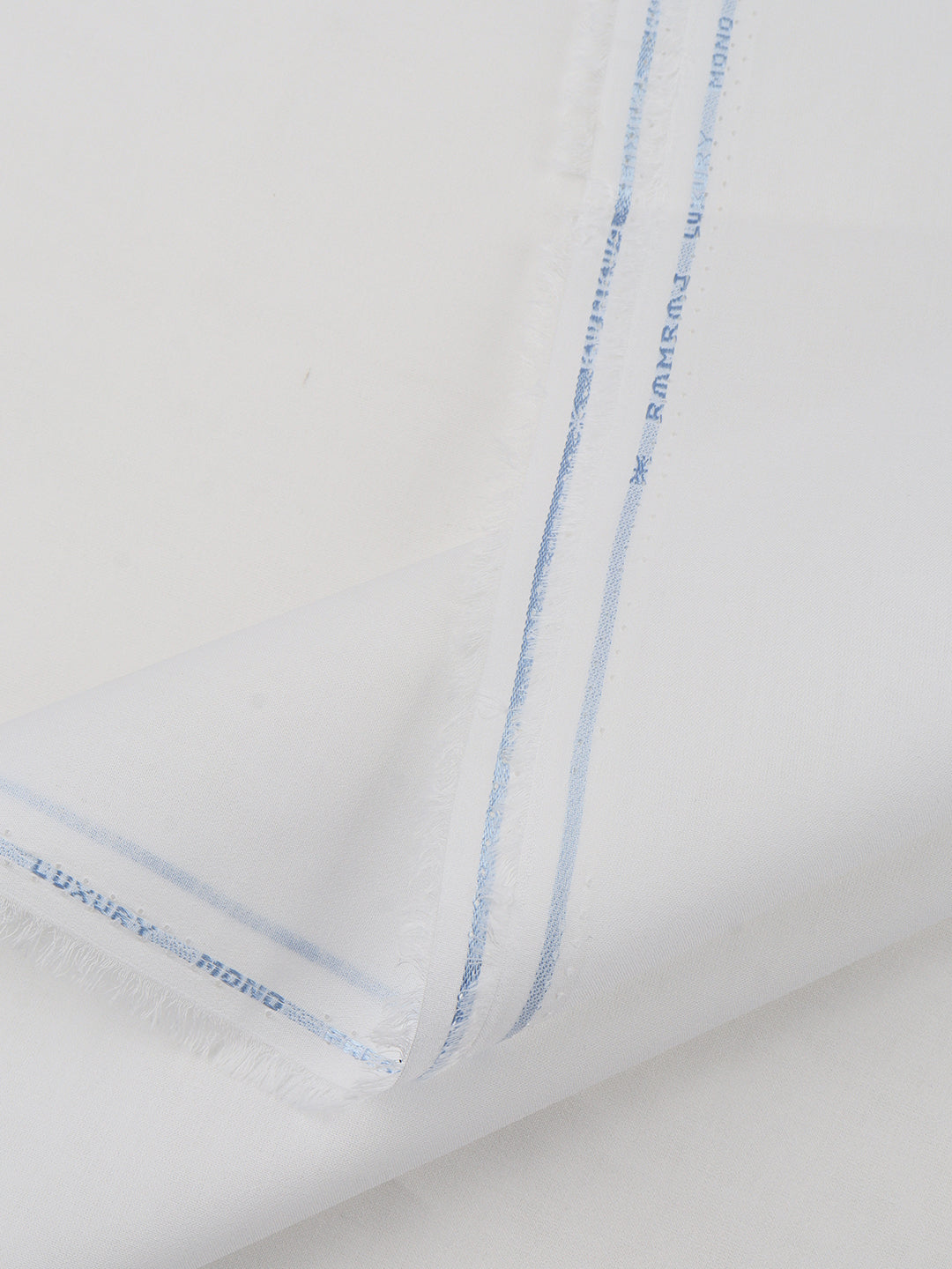 Cotton white shirt Unstitched Fabric-Aircool