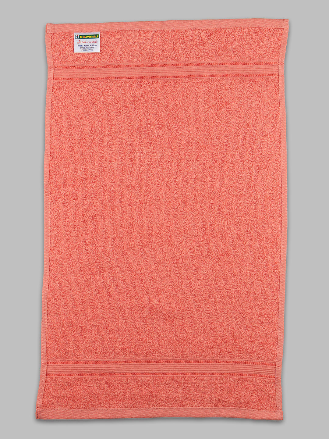 Soft Cotton Deluxe Hand Terry Towel Pink HC1 (Pack of 4)