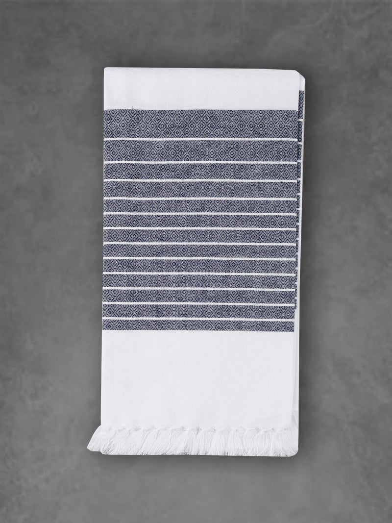 Comfort Cotton Quick Absorbent Diamond Design Bath Towel 1051