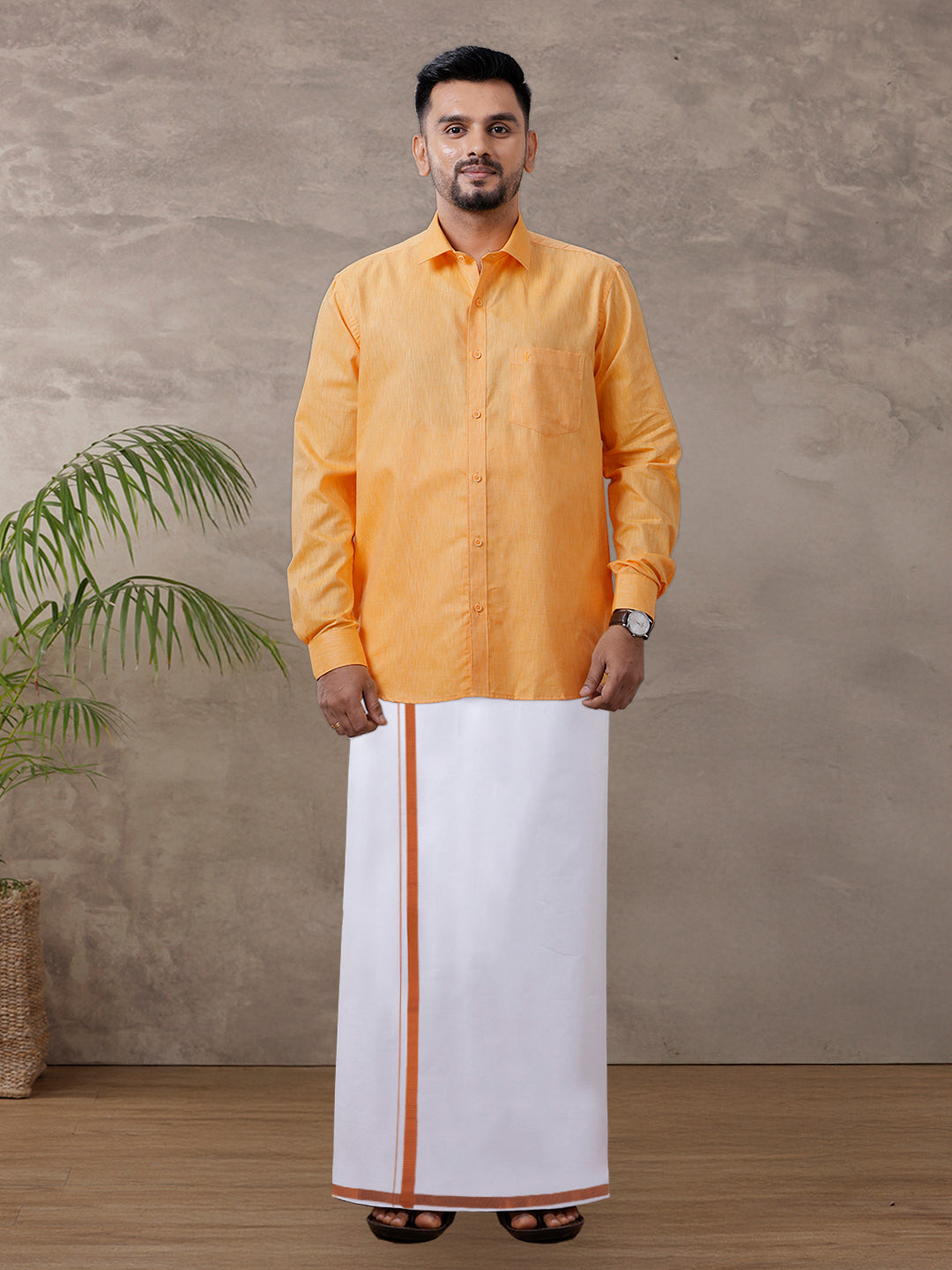 Vetti Vaaram Dhoti and Shirt Set V3