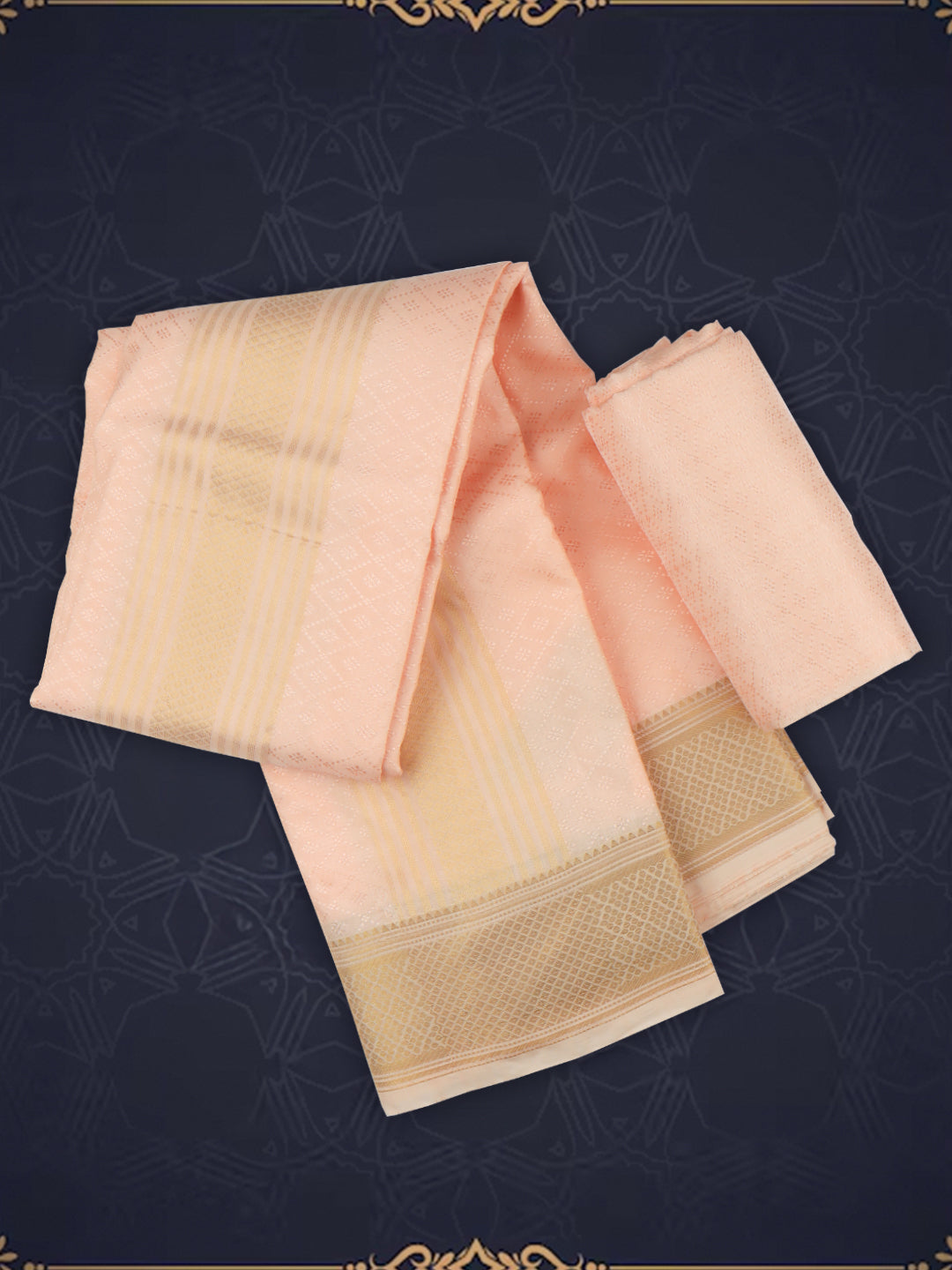 Men Art Silk Wedding Set Coral Touch Tone 150k (3*1) TT19