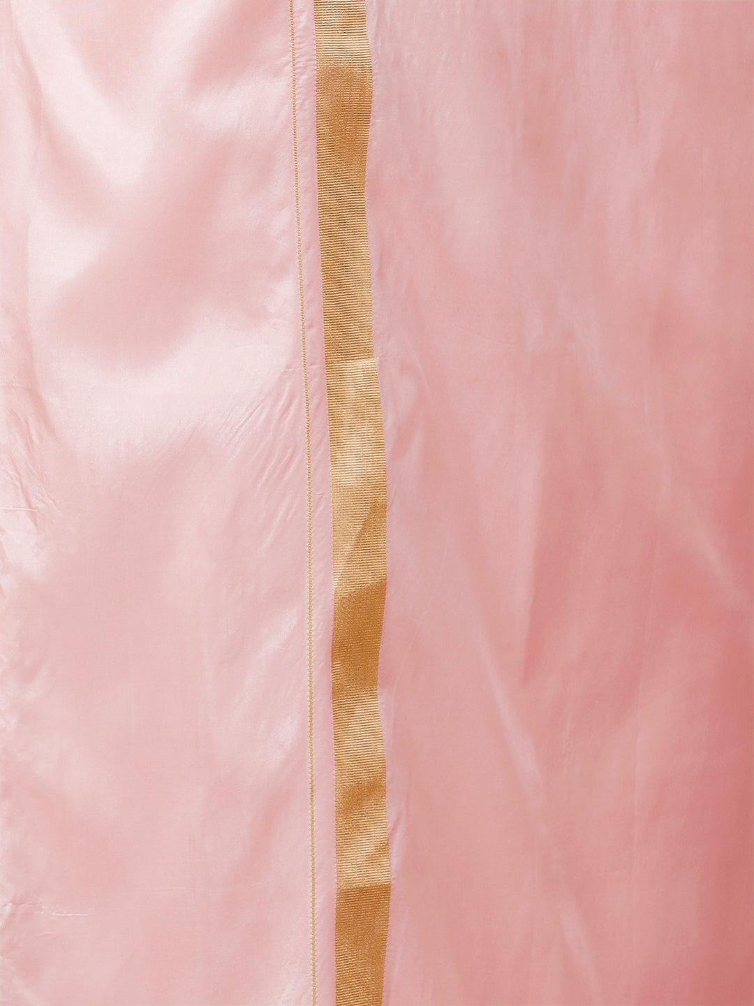 Men Art Silk Petal Pink Shirt & Dhoti Set Swayamvara
