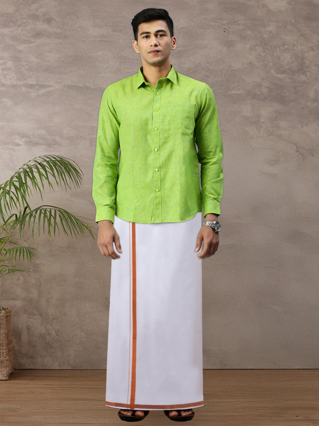 Vetti Vaaram Dhoti and Shirt Set V9