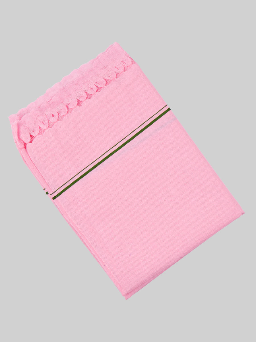 Cotton Pink Towel Hariharan (Pack of 2)-Viewone