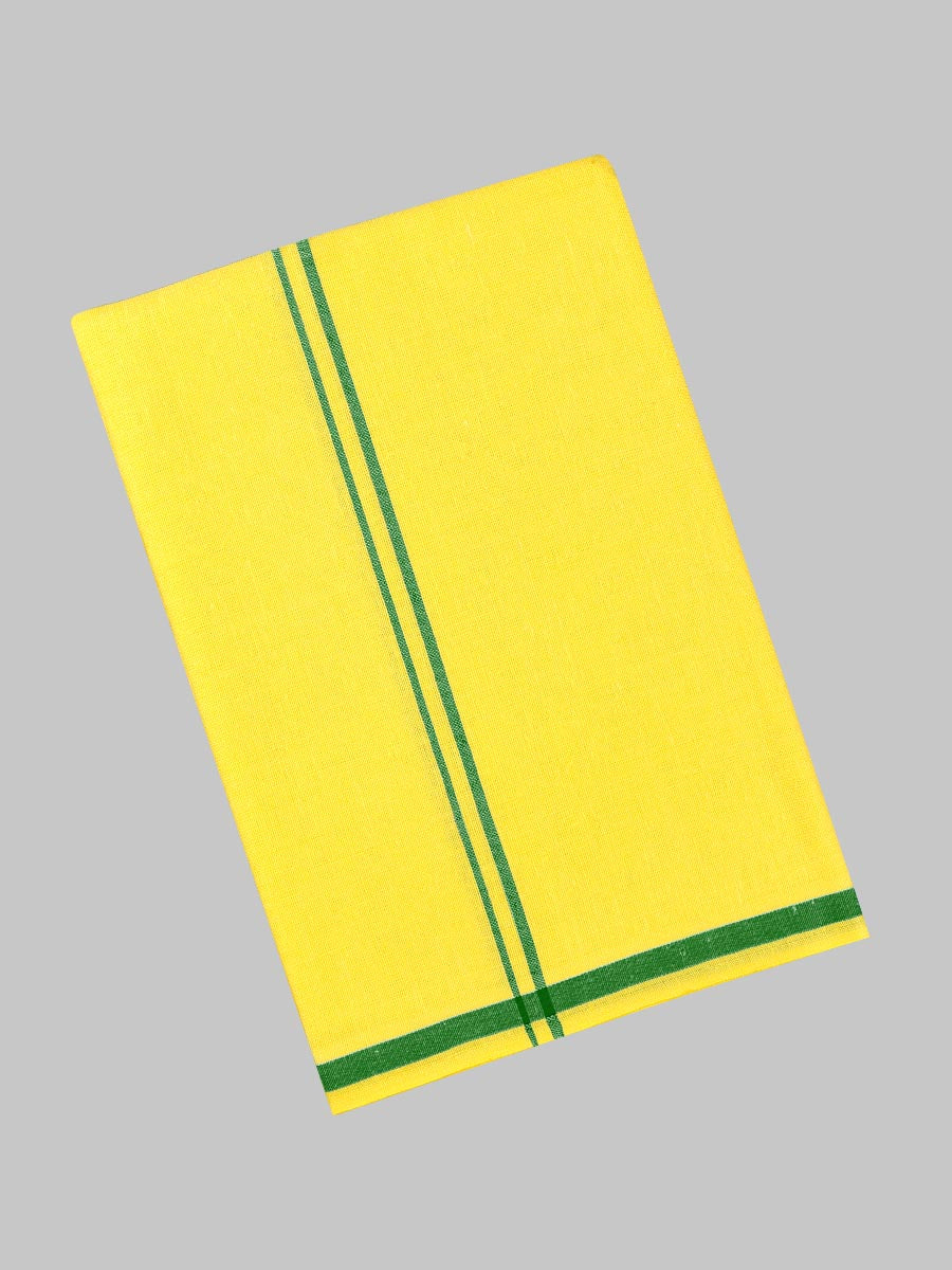 Devotional Towel Yellow NO177 ( 2Pcs Pack )-Green