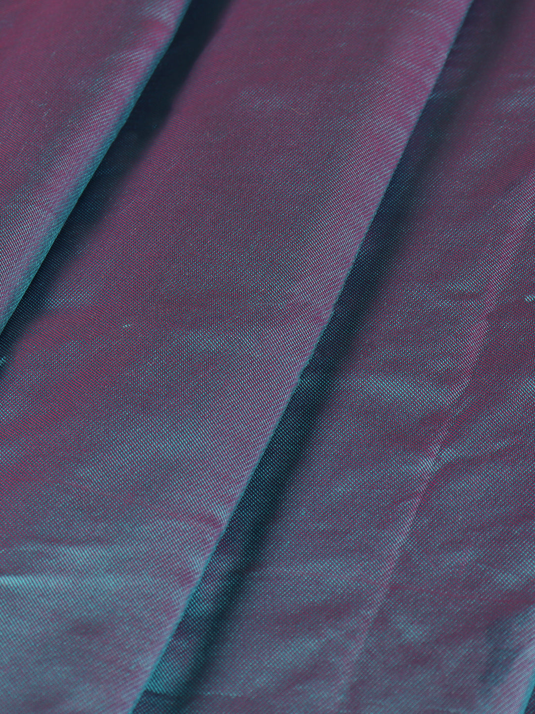 100% Pure Silk Shirt Fabric Blue