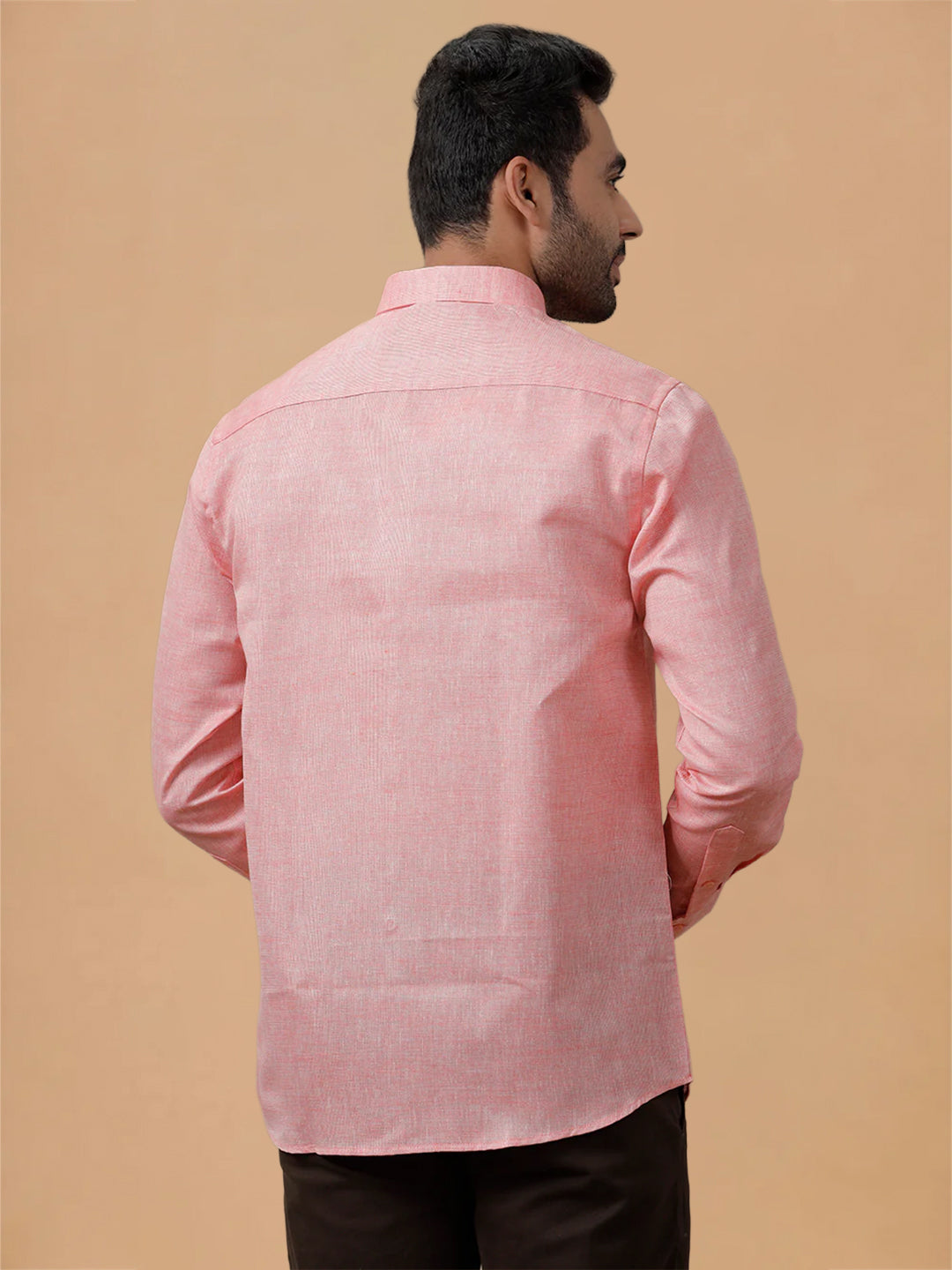 Cotton Rich LT Pink Regular Fit Shirt T3 CV11