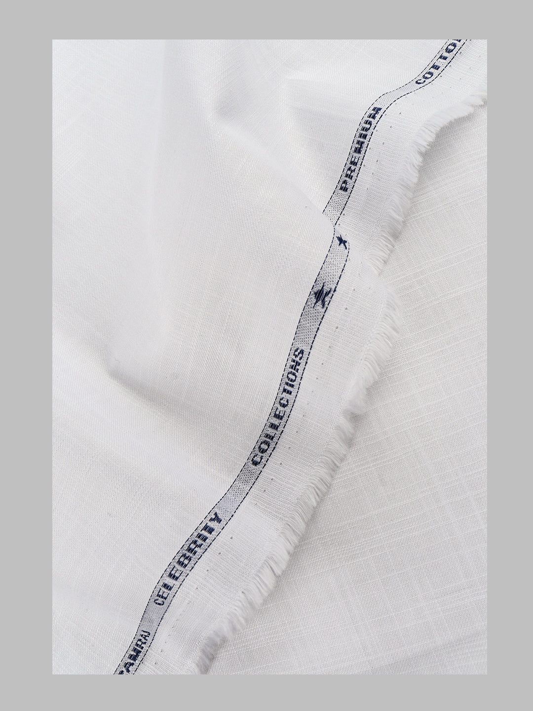 Mens Cotton Stripes Shirt Fabric White Celebrity White