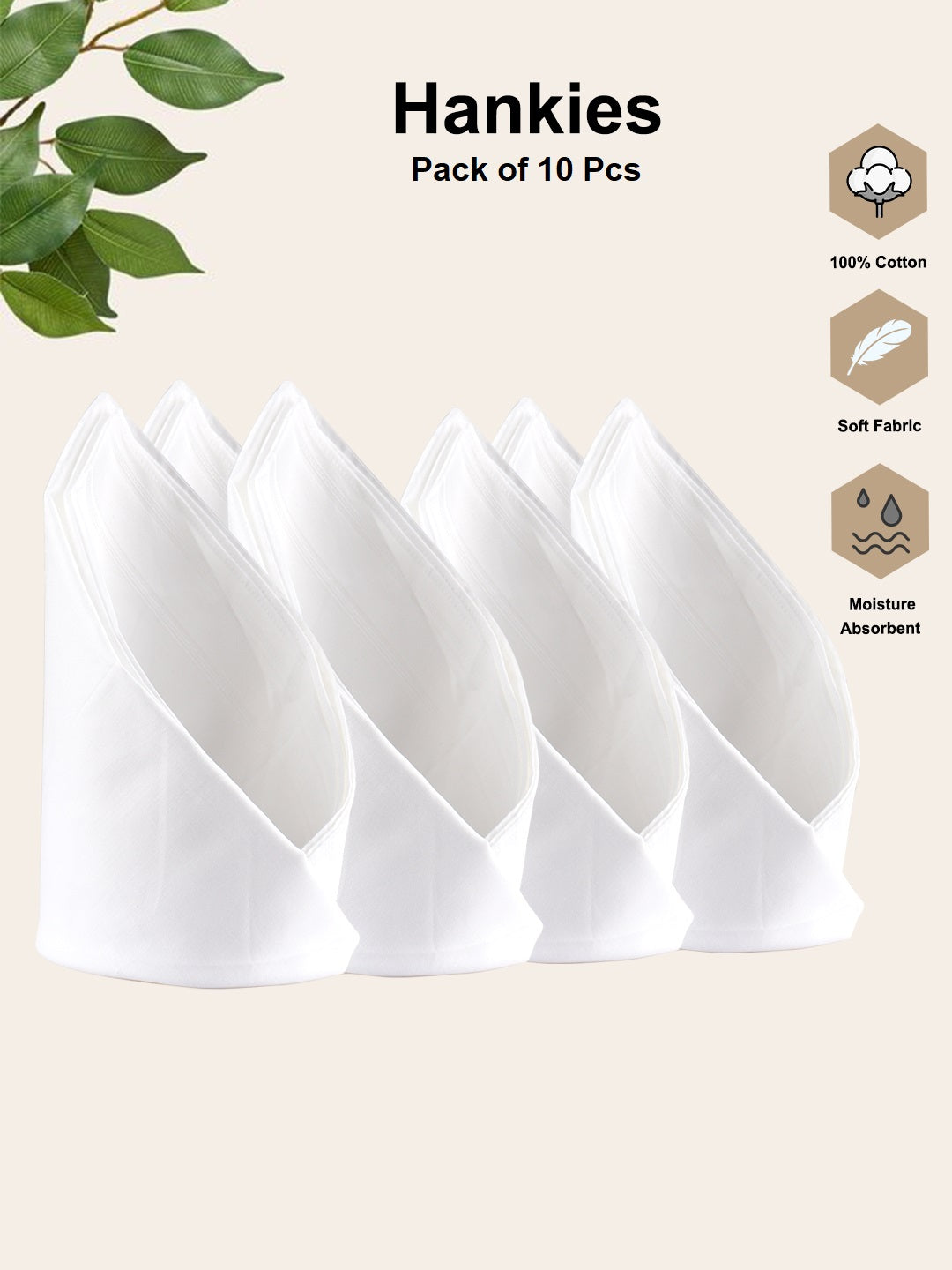 White Hanky 4465 (10 in 1)