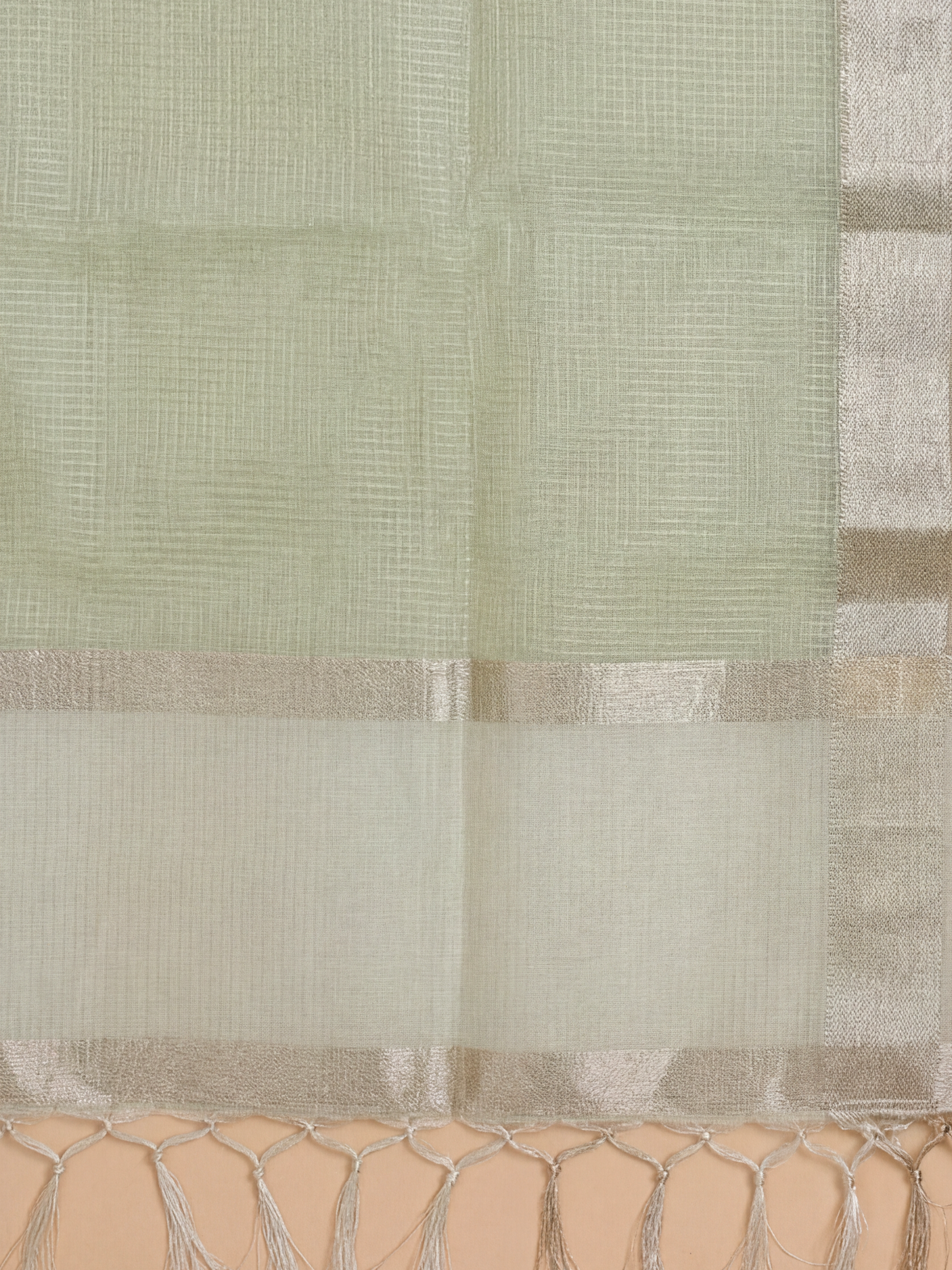 Women Art Silk Pista Green Saree ASS132