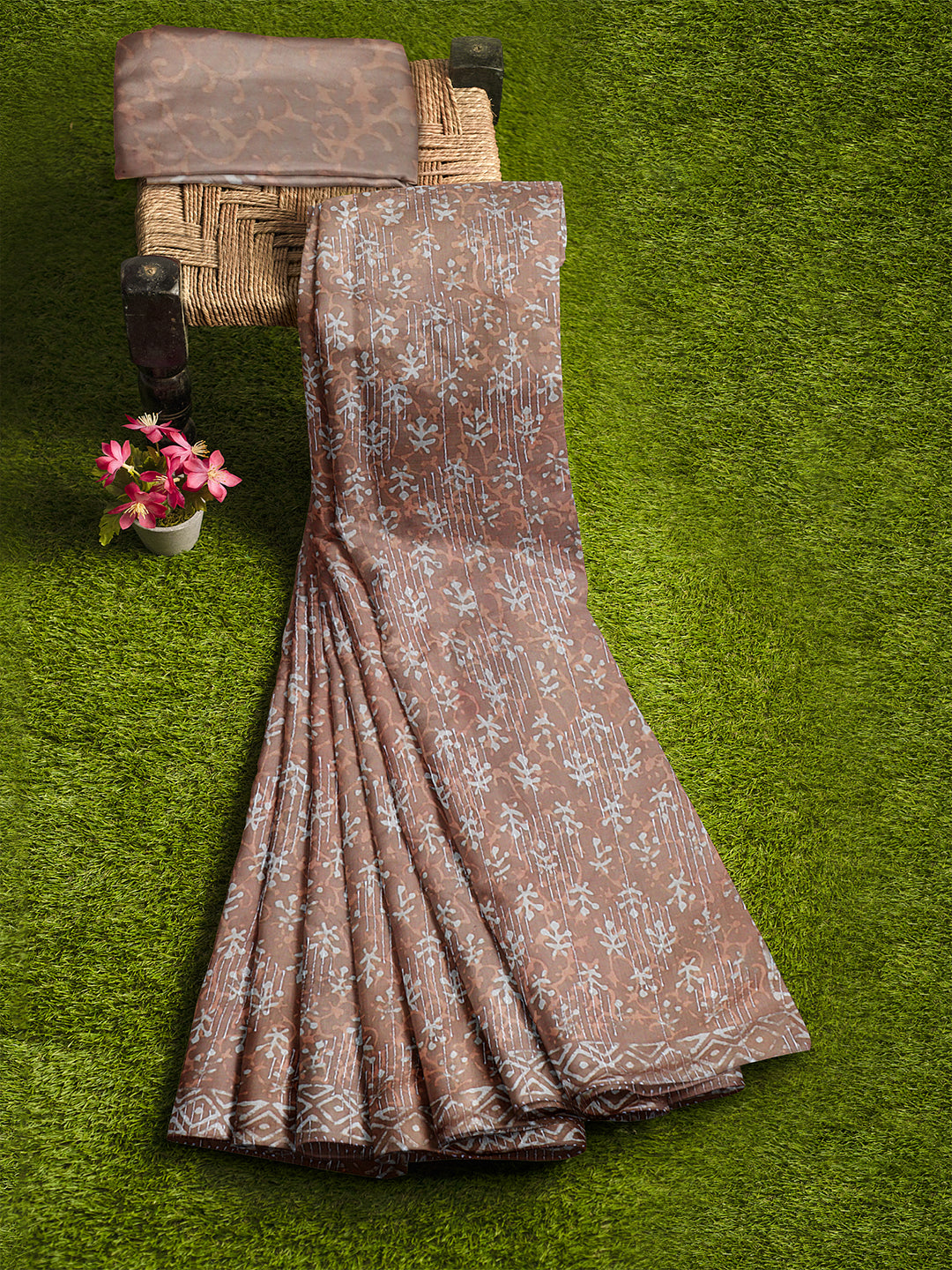 Women Mustard Pure Cotton Saree PCS192
