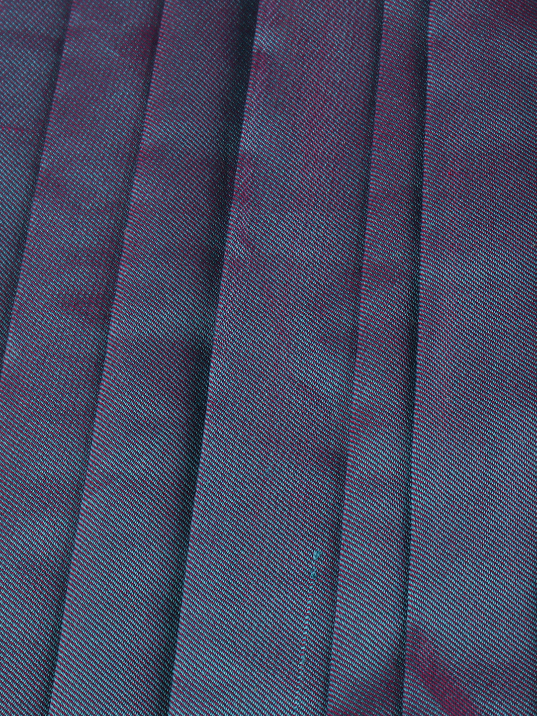 100% Pure Silk Shirt Fabric Blue