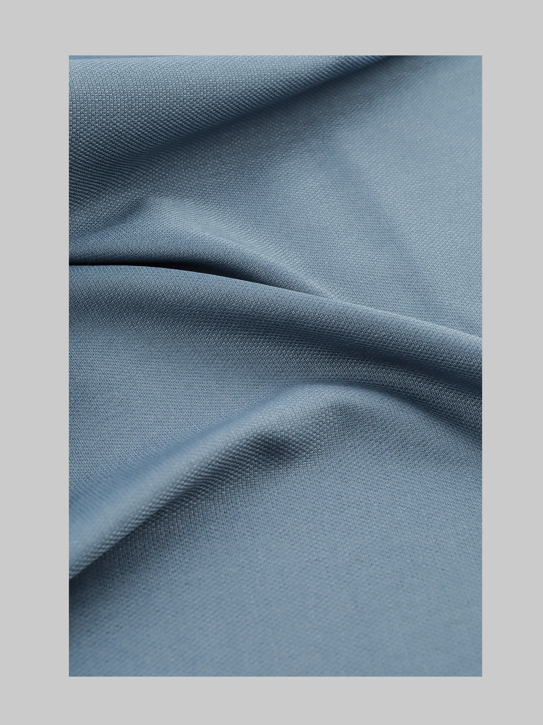 Men Cotton Blend Blue Pants Fabric Week Days