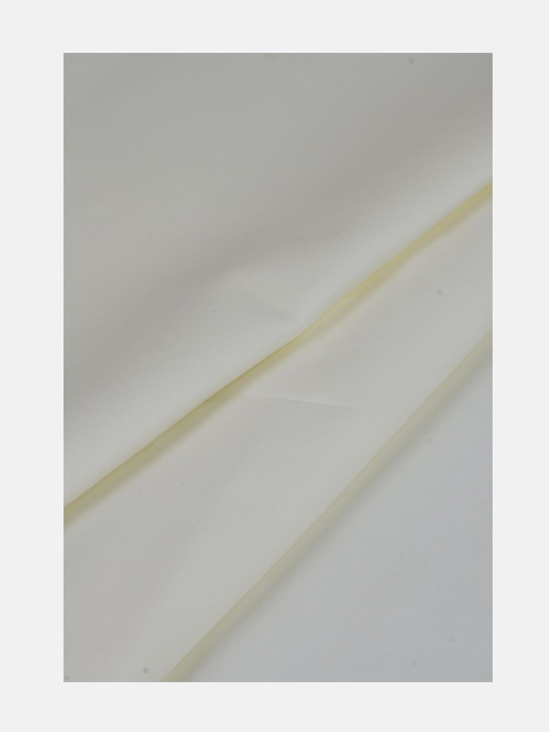 Men Wrinkle Free Plain Fabric Cream Metalian
