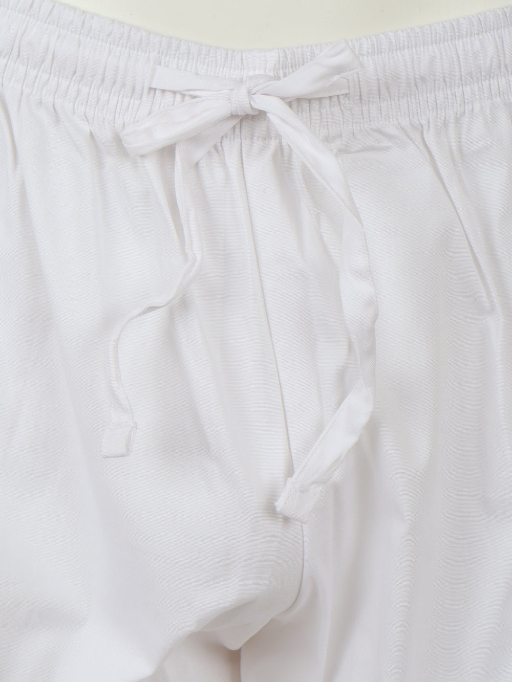 Men Stretch Cotton White Kurta Pant
