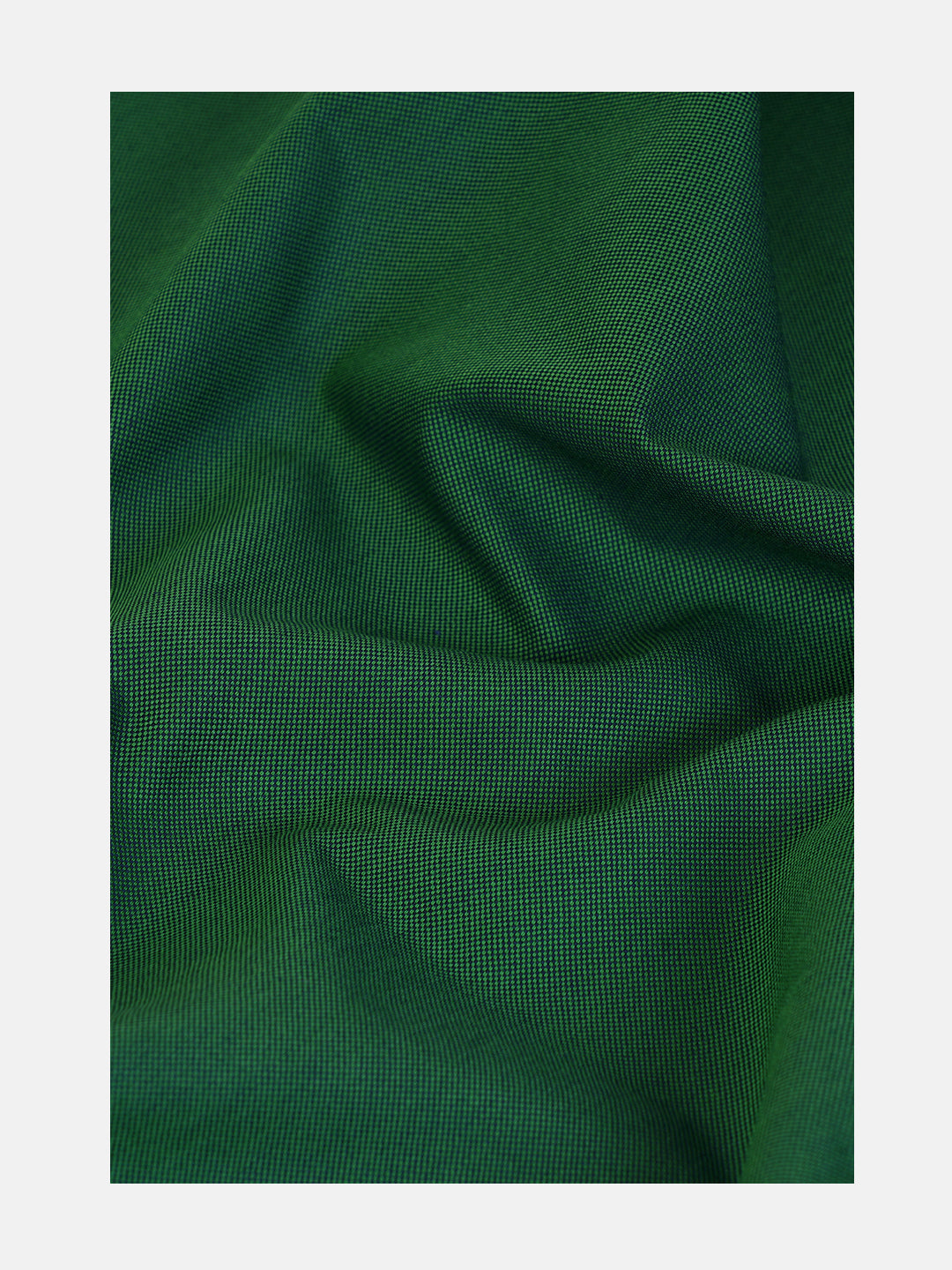 Men 100%Cotton Plain Shirt Fabric Green Ferrari