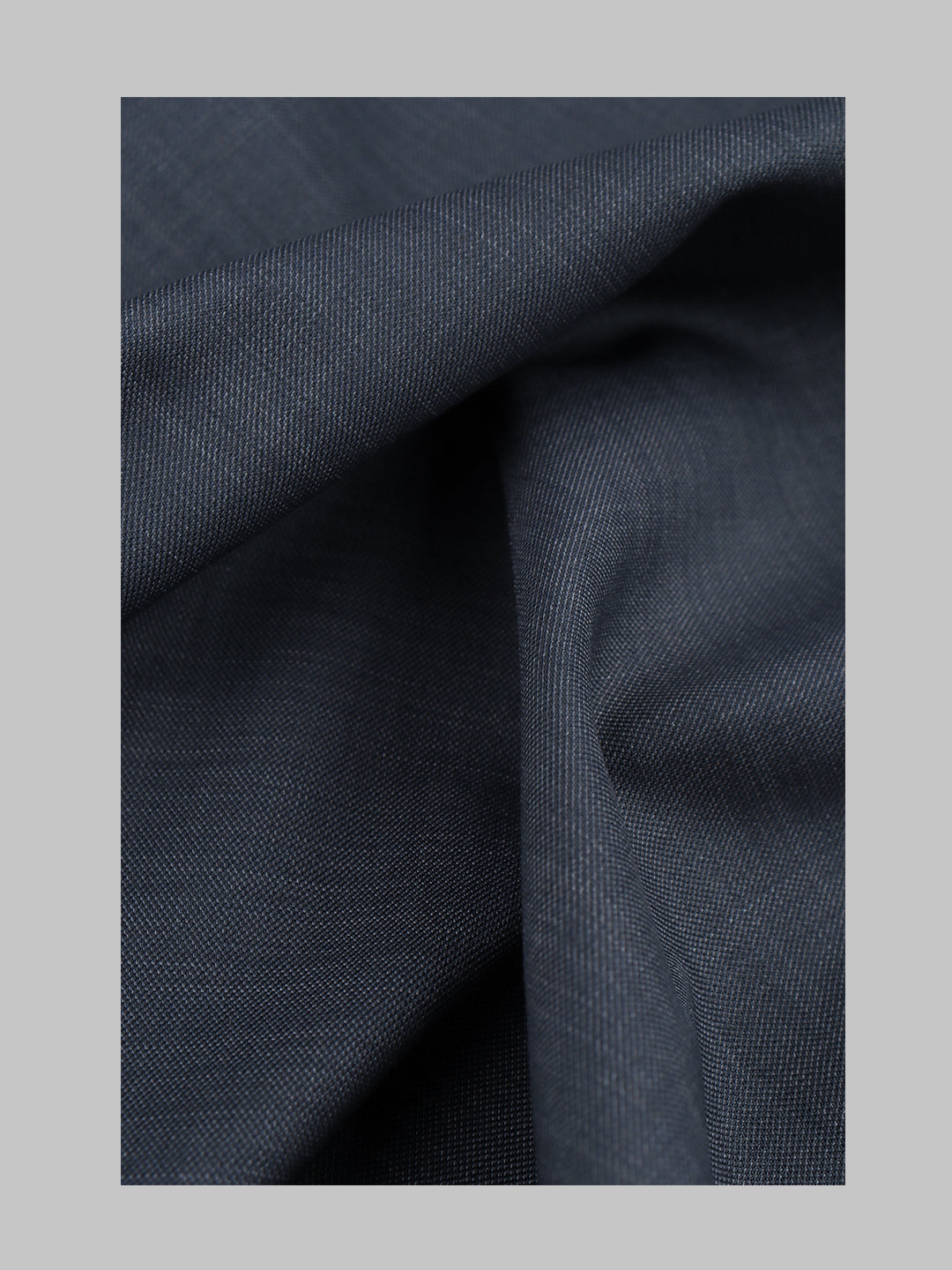 Men Poly Viscose Blend Suiting Fabric Grey Enable Stretch