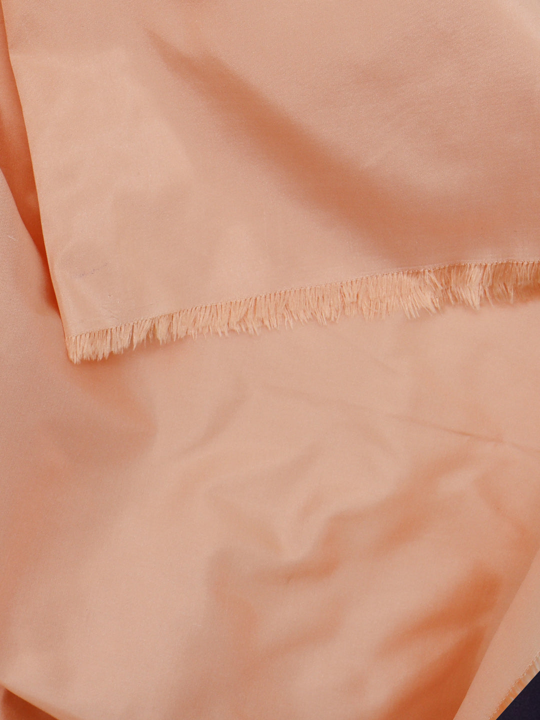 Premium Pure Silk Men Shirting Fabric Peach
