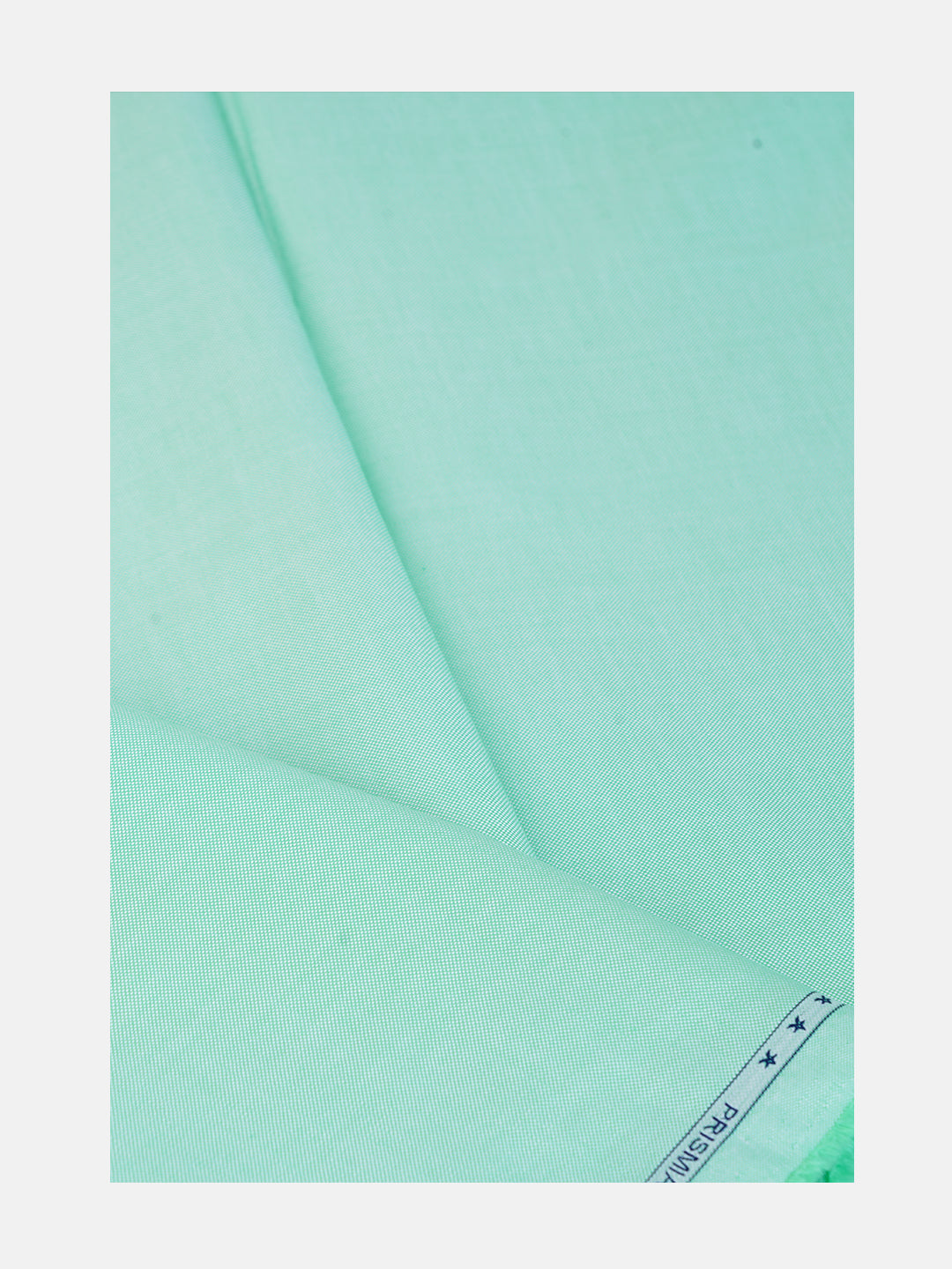 Men 100%Cotton Plain Shirt Fabric Mintgreen Ferrari