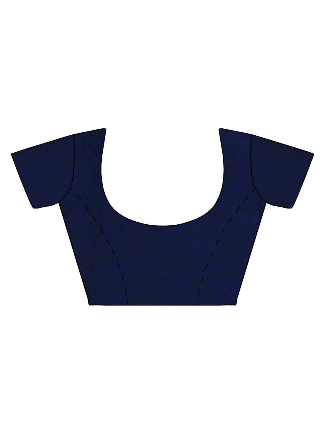 Couple Combo Shirt & Dhoti Set with Saree Dark Blue PCS170