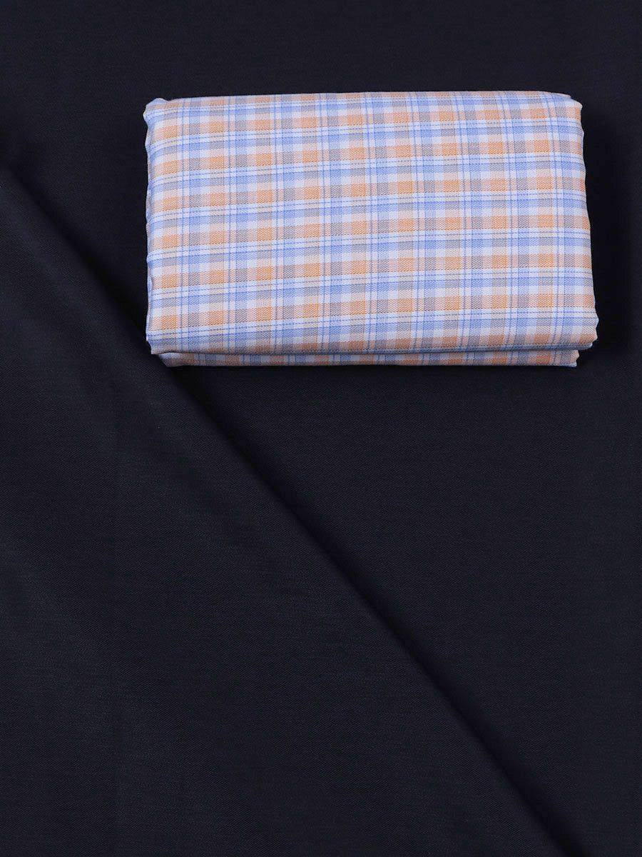 Cotton Checked Shirting & Suiting Gift Box Combo KK79-Zoom view