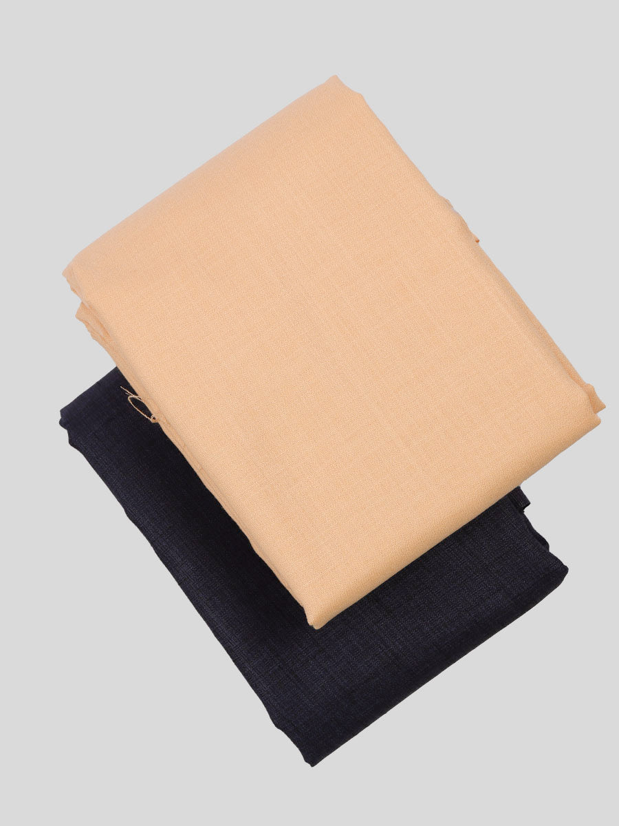 Cotton Plain Shirting & Suiting Gift Box Combo ME118