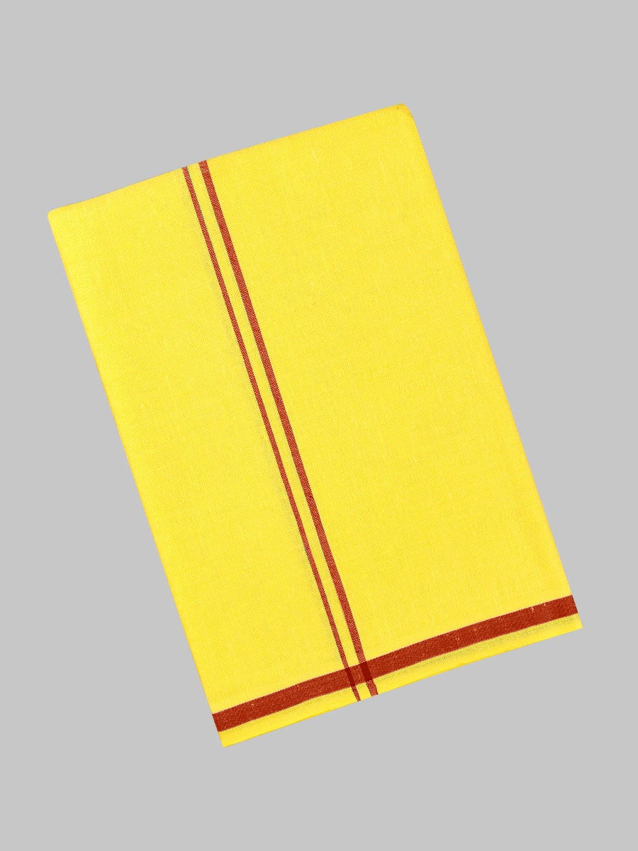 Devotional Towel Yellow NO177 ( 2Pcs Pack )-Red