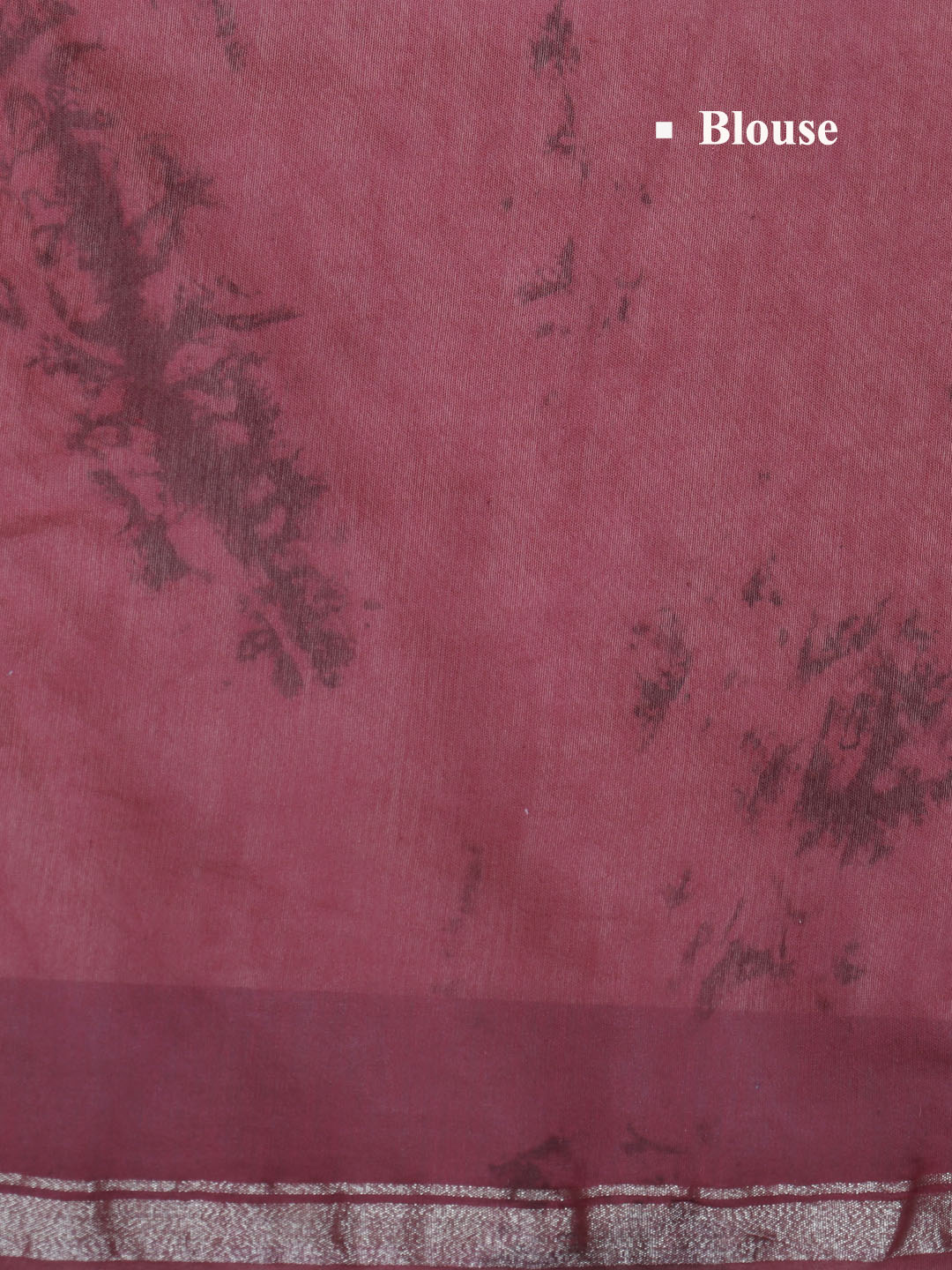 Women Maroon Semi Chanderi Cotton Printed Saree SC69