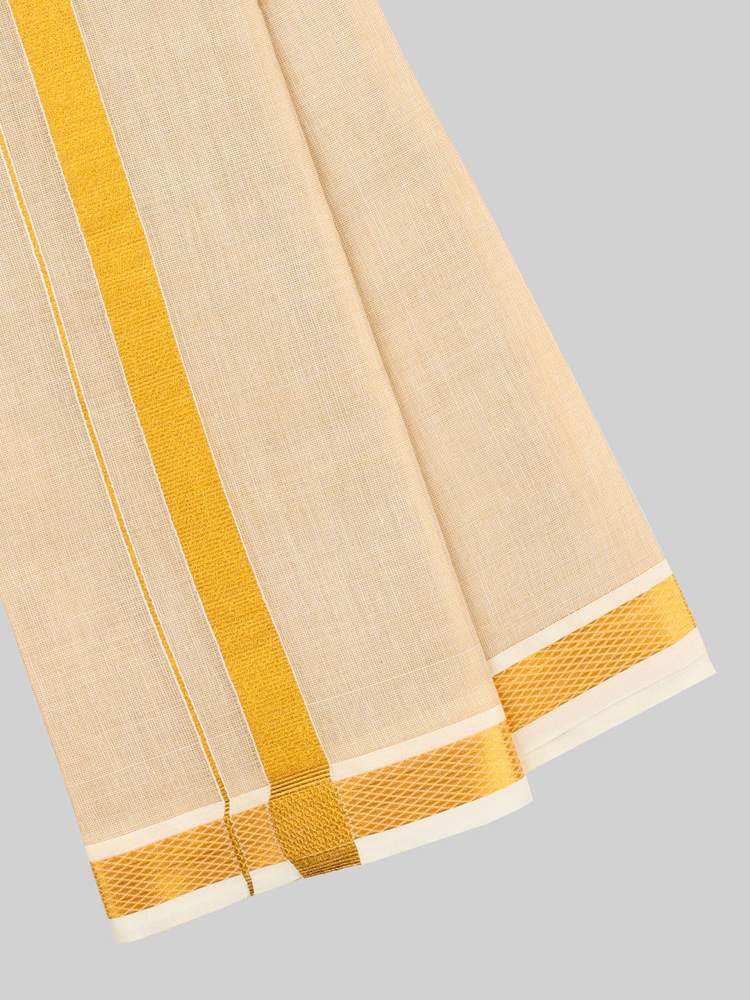 Gleaming  3/4" Gold Border Towel (Pack of 2)