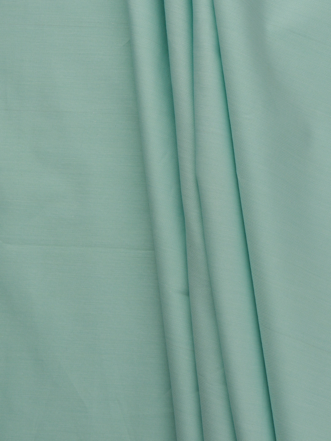 Cotton Blend Plain Shirt Fabric Mint Green Cranberry