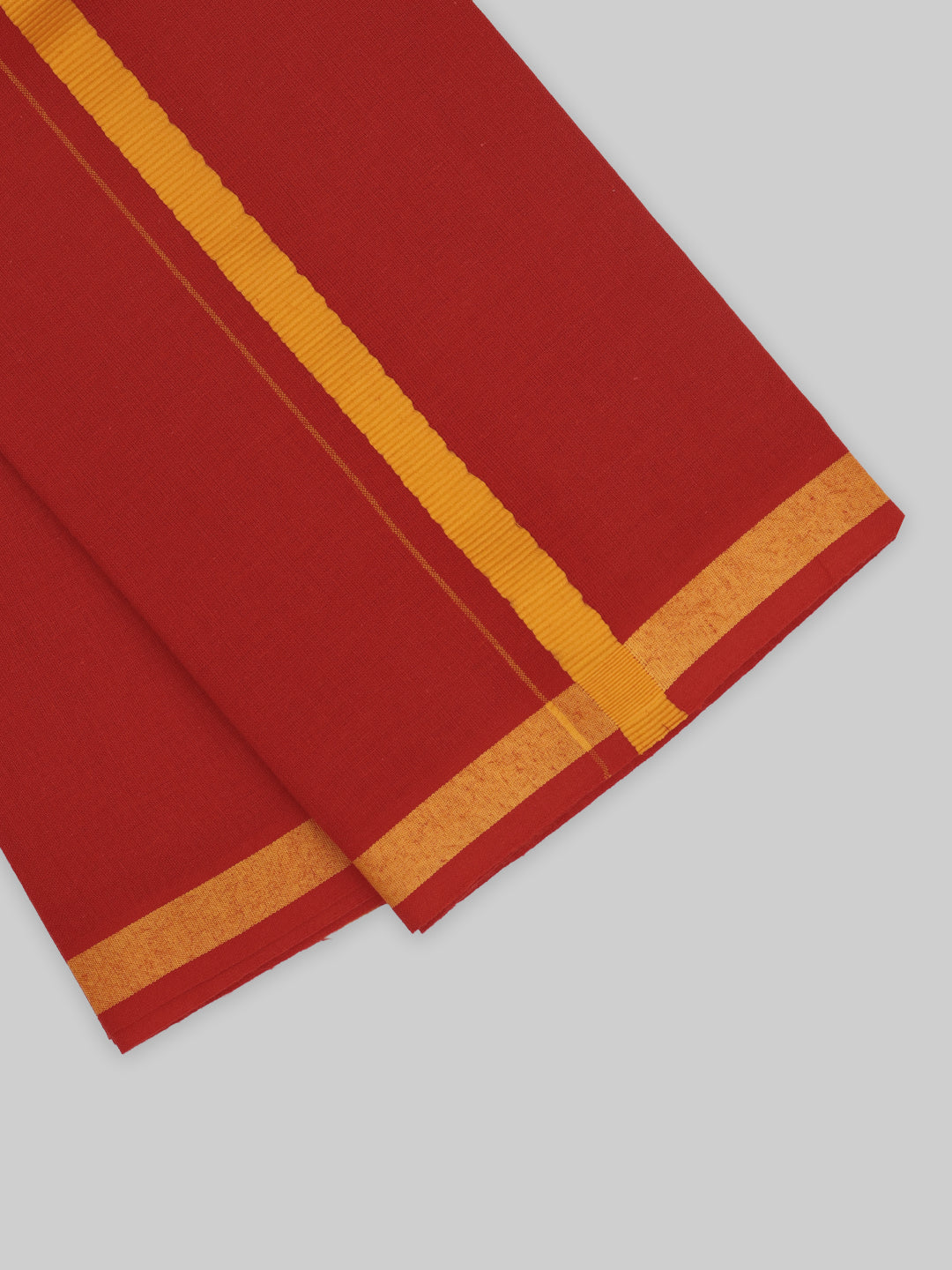 Devotional Red Towel with Big Border (Pack of 2)