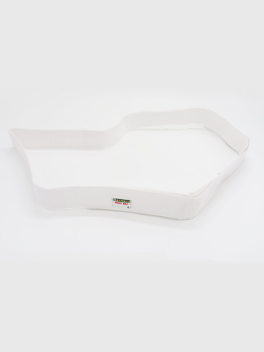 Men Soft & Grip Dhoti Pouch Belt White(Pack of 2)