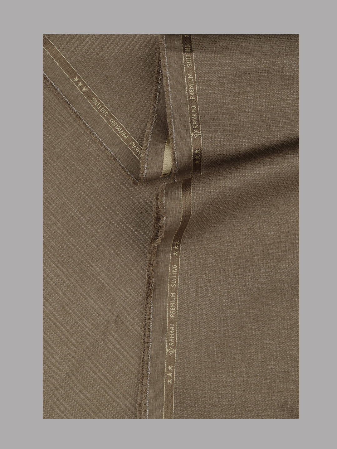 Men Cotton Blend Pants Fabric Brown All Days