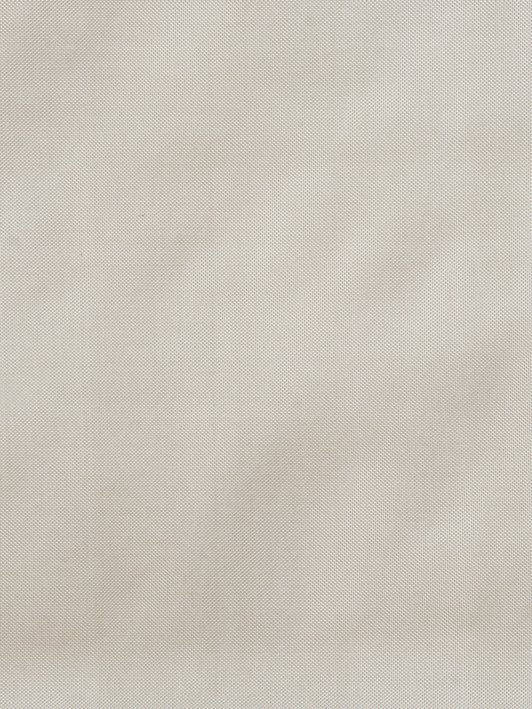 Men Pure Silk Cream Shirting Fabric