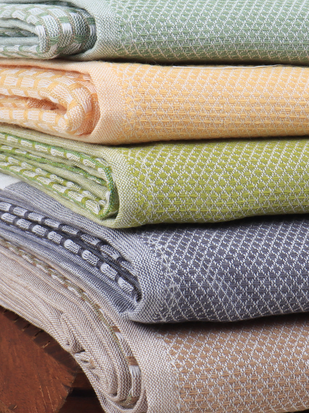 100% Cotton Self Designed Signature Bath Towel Pack of 2 1149
