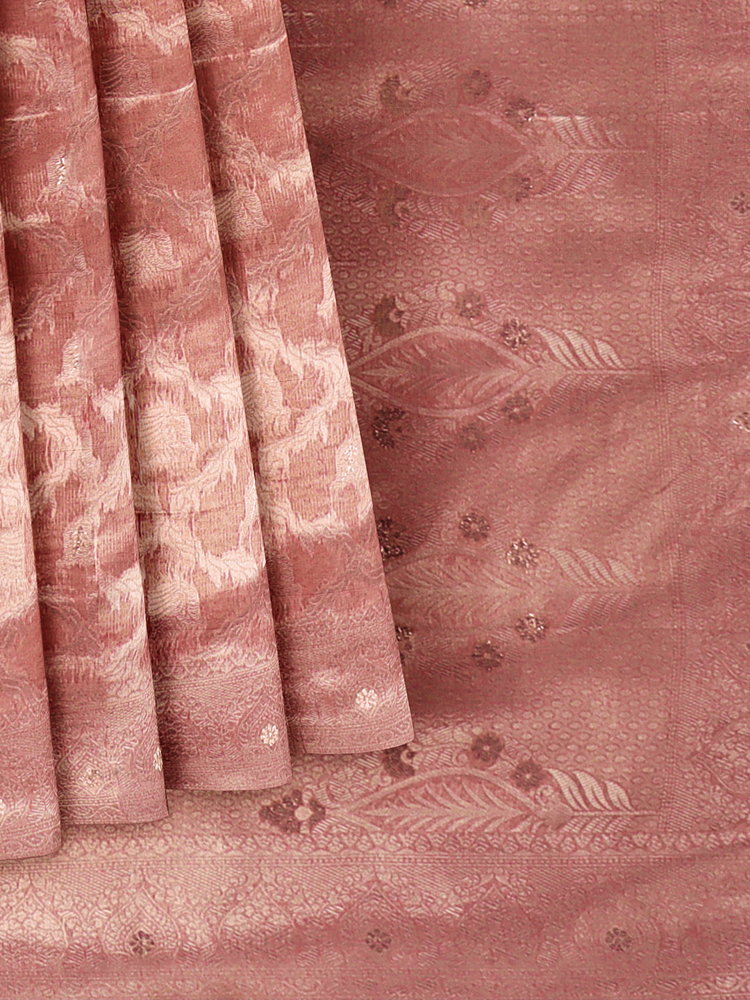 Couple Combo Shirt & Dhoti Set with Saree Copper CD13