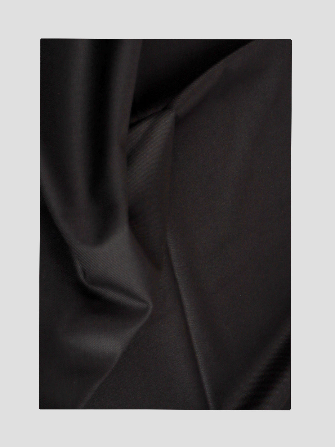 Men 100% Cotton Black Suiting Fabric Mesmerize Stretch