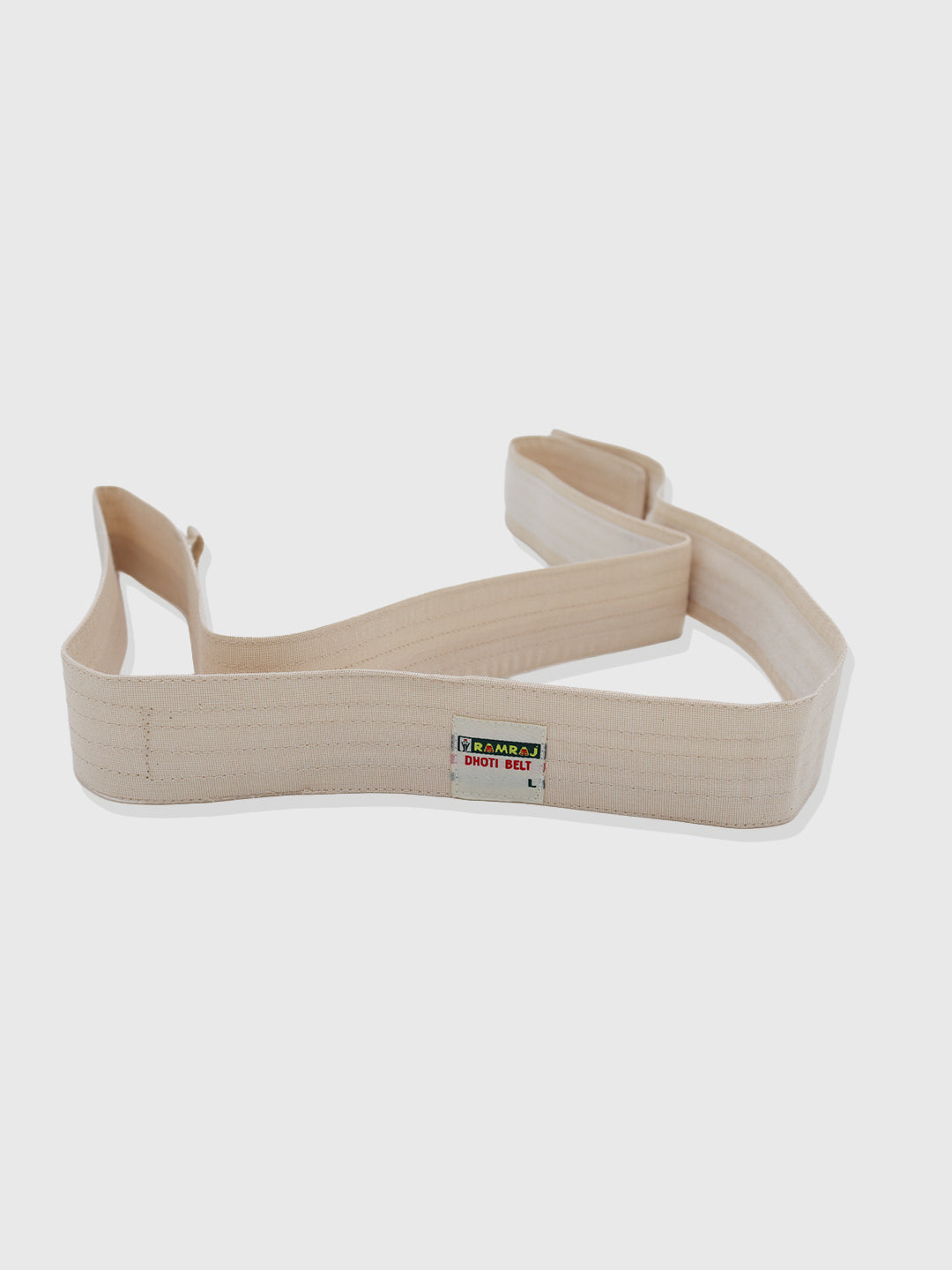 Men Soft & Grip Tissue Gold Dhoti Belt (Pack of 2)