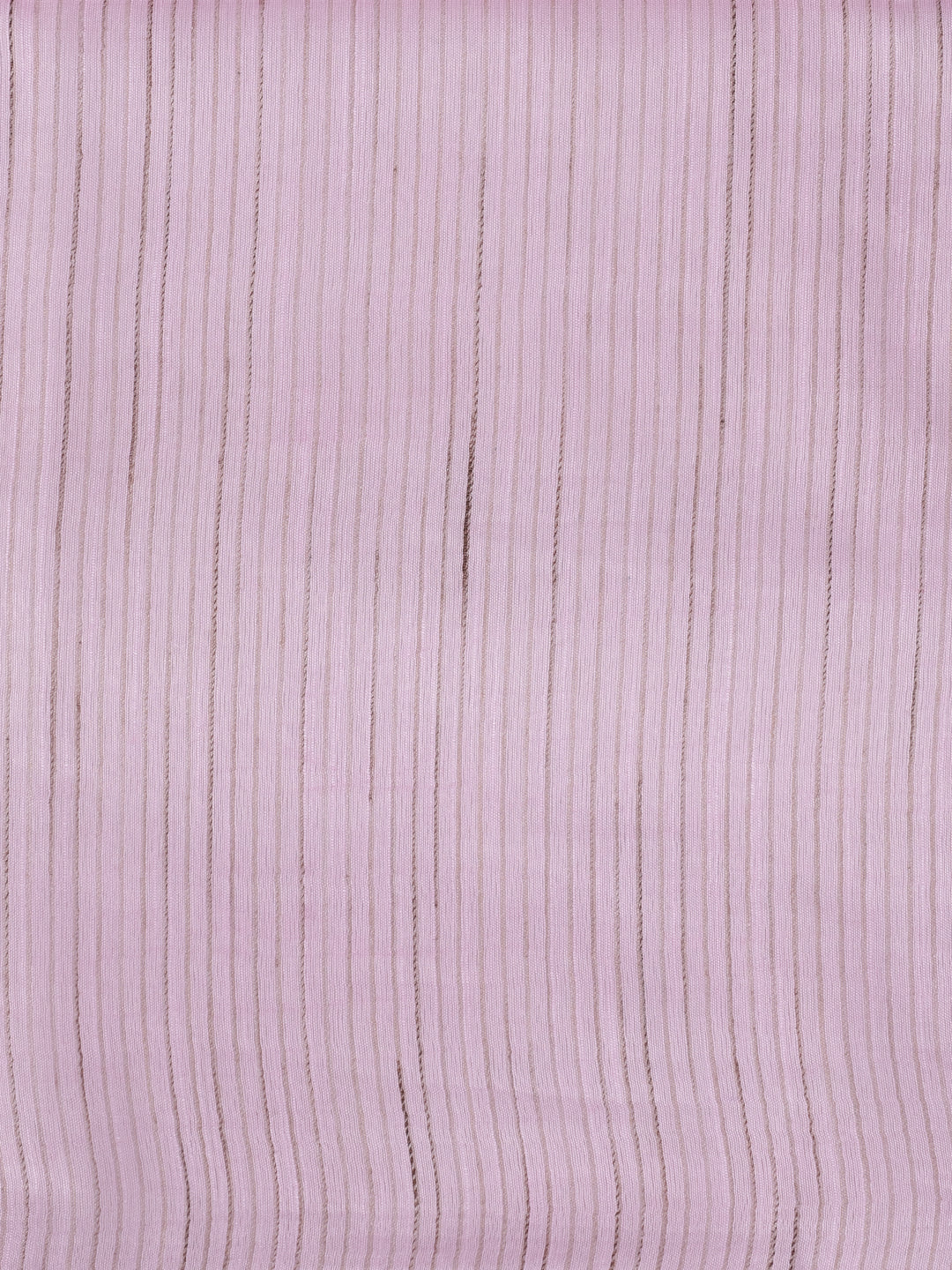 Women Semi Tussar Purple Striped Saree ST367