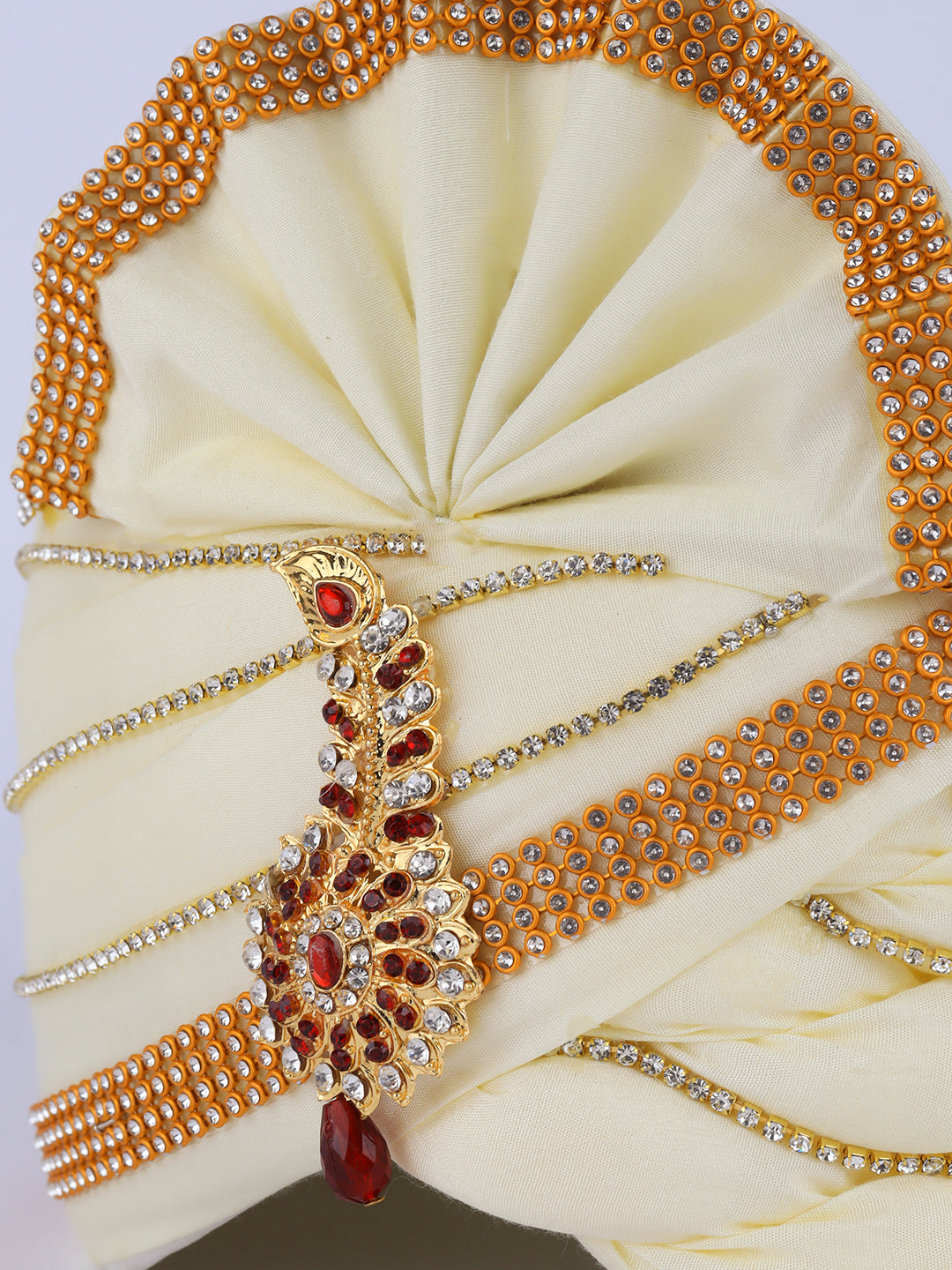 Premium Silky Style Wedding Turban - 02