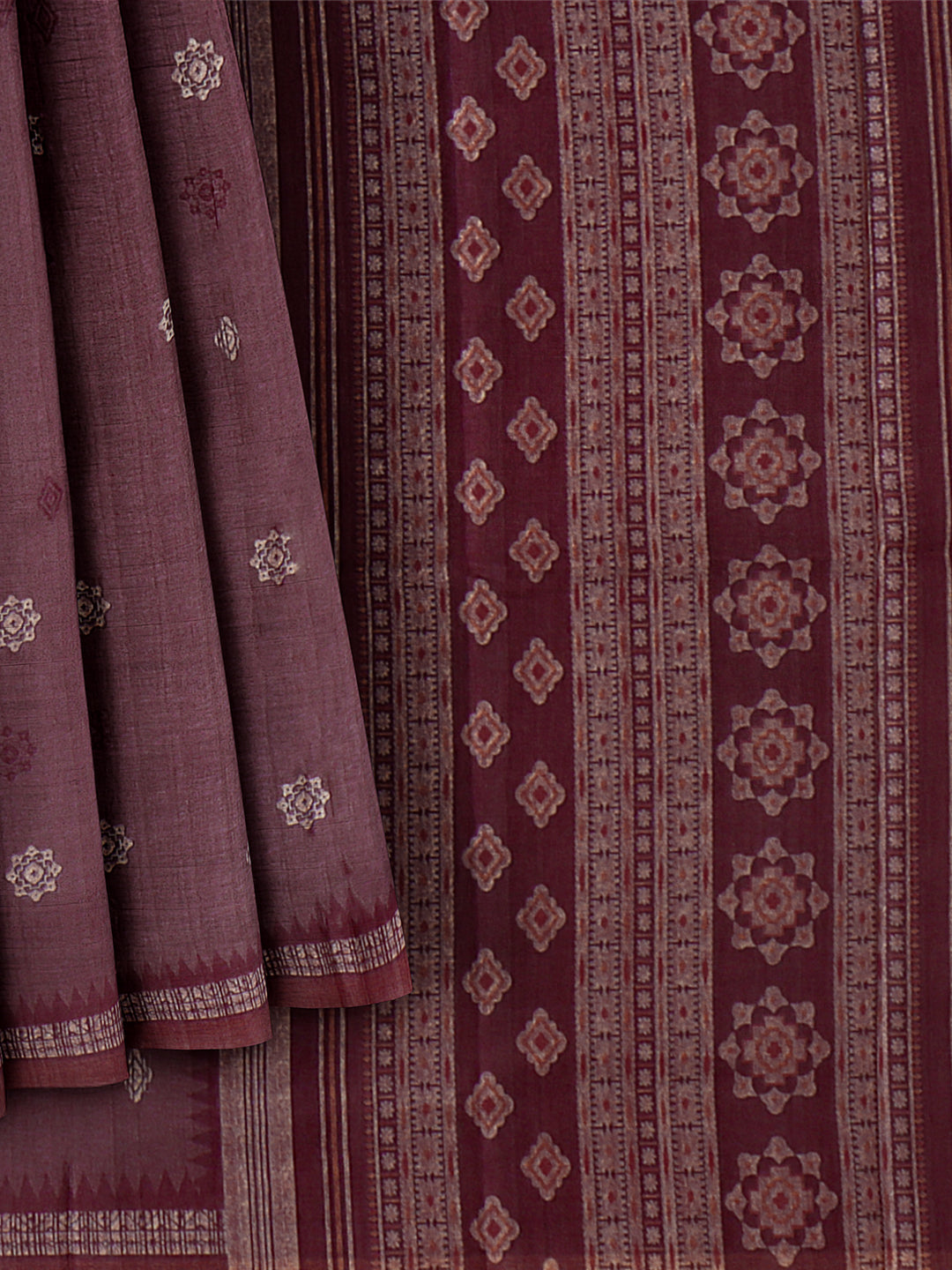 Couple Combo Shirt & Dhoti Set with Saree Wine Berry ST243