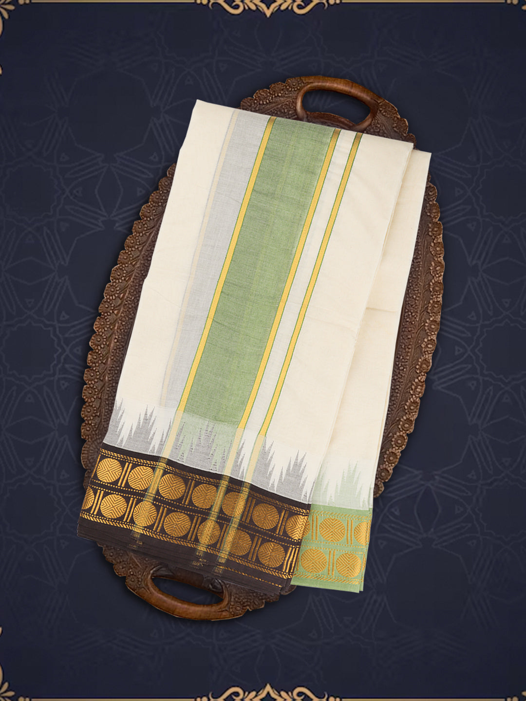 Men Panchakacham Set Vasunduram Cream (9+5)